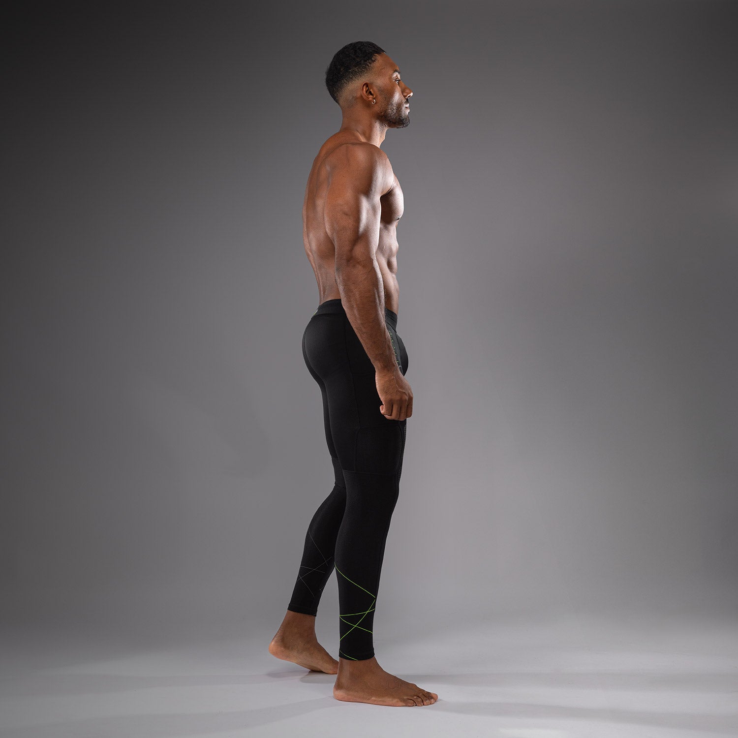 Pantalon de compression Venum Training Camp 4.0 - Noir/Vert Fluo - product-type_Pantalons de Compression
