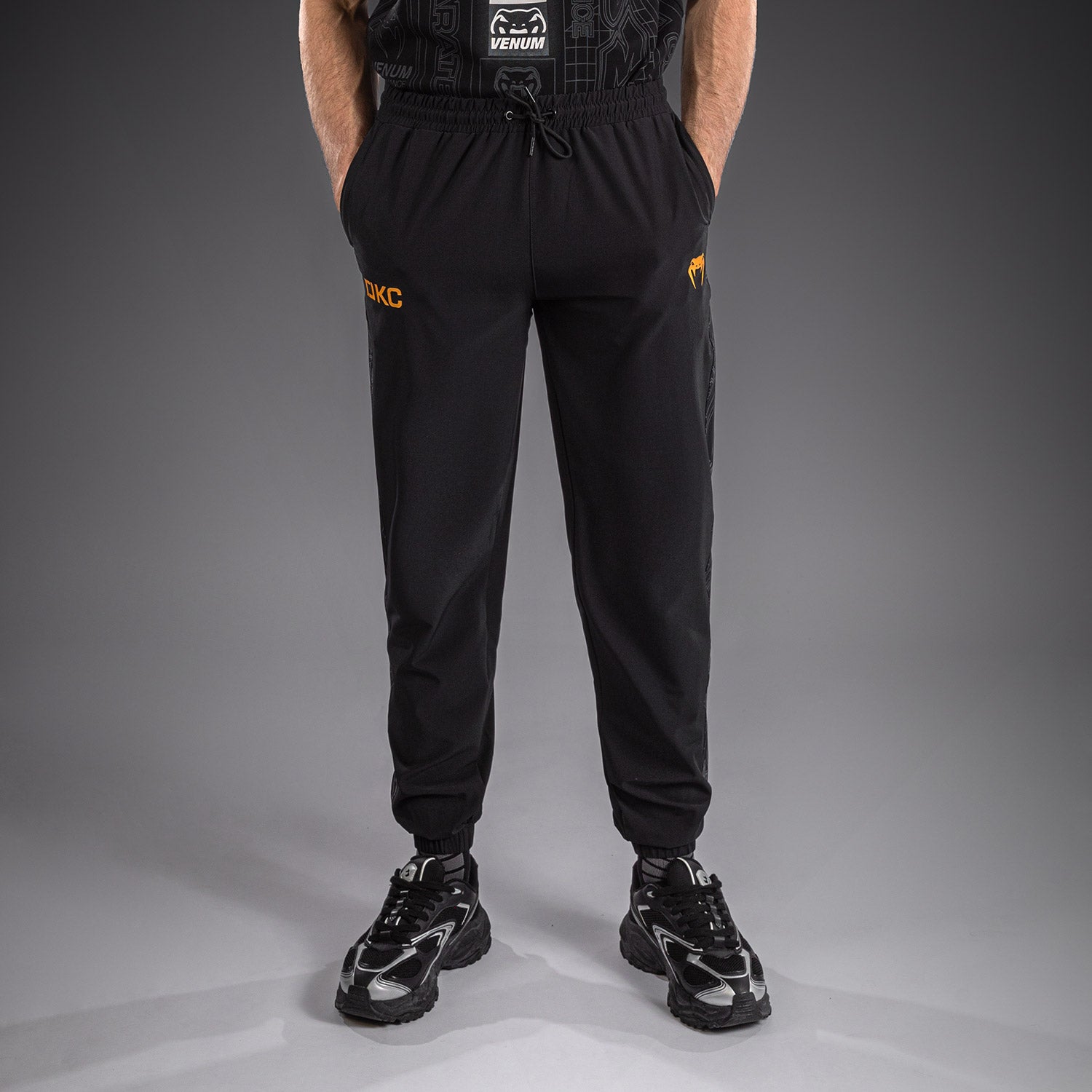 Pantalon de Jogging Karate Combat by Venum – Noir/Gris - product-type_Pantalons de jogging