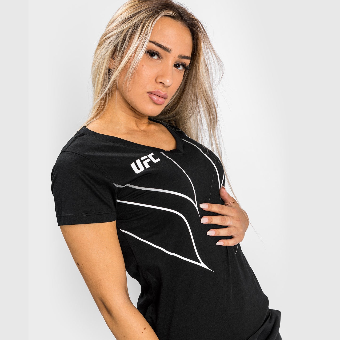 T-shirt Femme UFC Venum Fight Night 2.0 Replica - Noir - product-type_T-Shirts