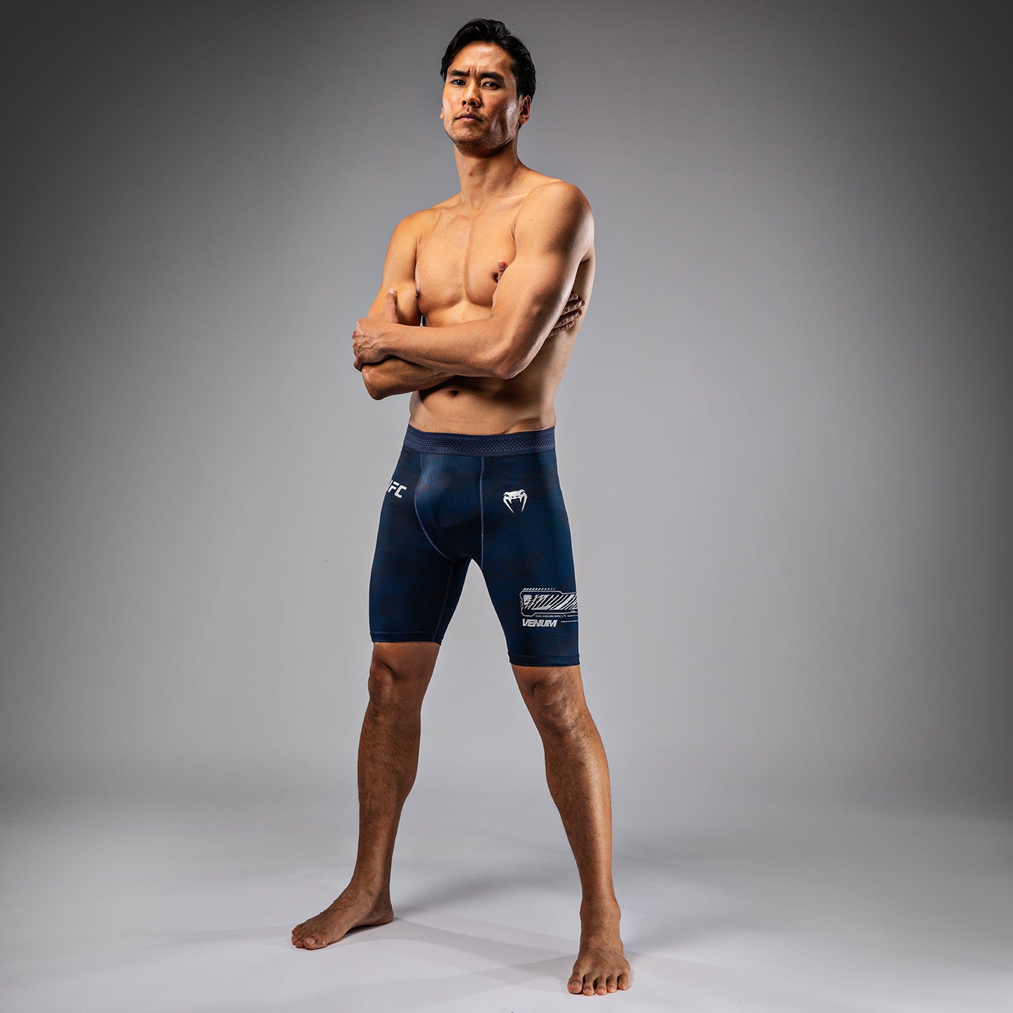 Short de compression pour Hommes UFC Fusion by Venum Fight Week - Bleu Océanique - product-type_Shorts de compression