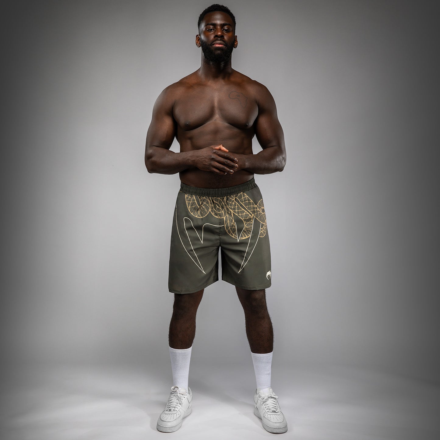 Short de Training Venum Serpenti – Kaki/Bronze/Ivoire - product-type_Shorts de training