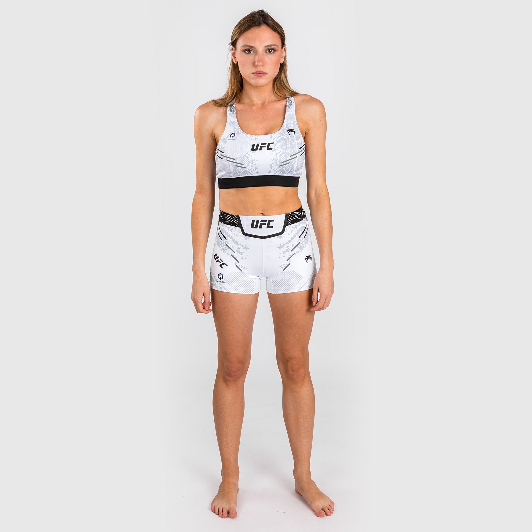 Brassière Femme UFC Authentic Adrenaline Fight Night By Venum - Blanc - product-type_Brassières de sport