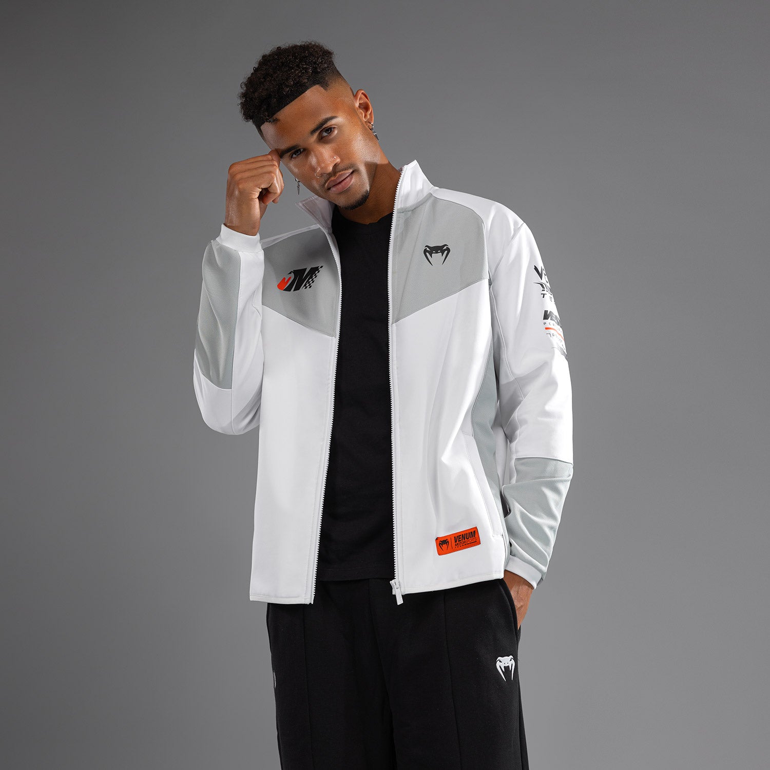 Veste Softshell Venum Motorsport - Blanc Neige - product-type_Vestes