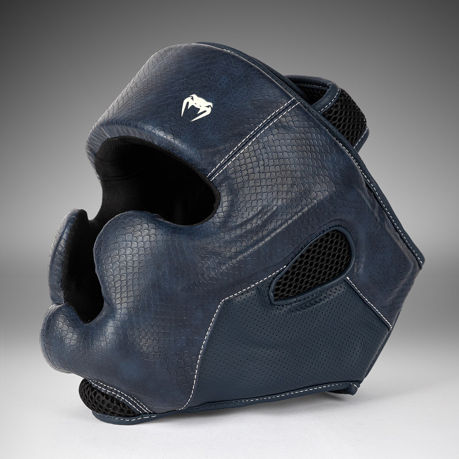 Casque de Protection Venum Impact Evo Scales – Bleu Minuit - product-type_Casques de boxe