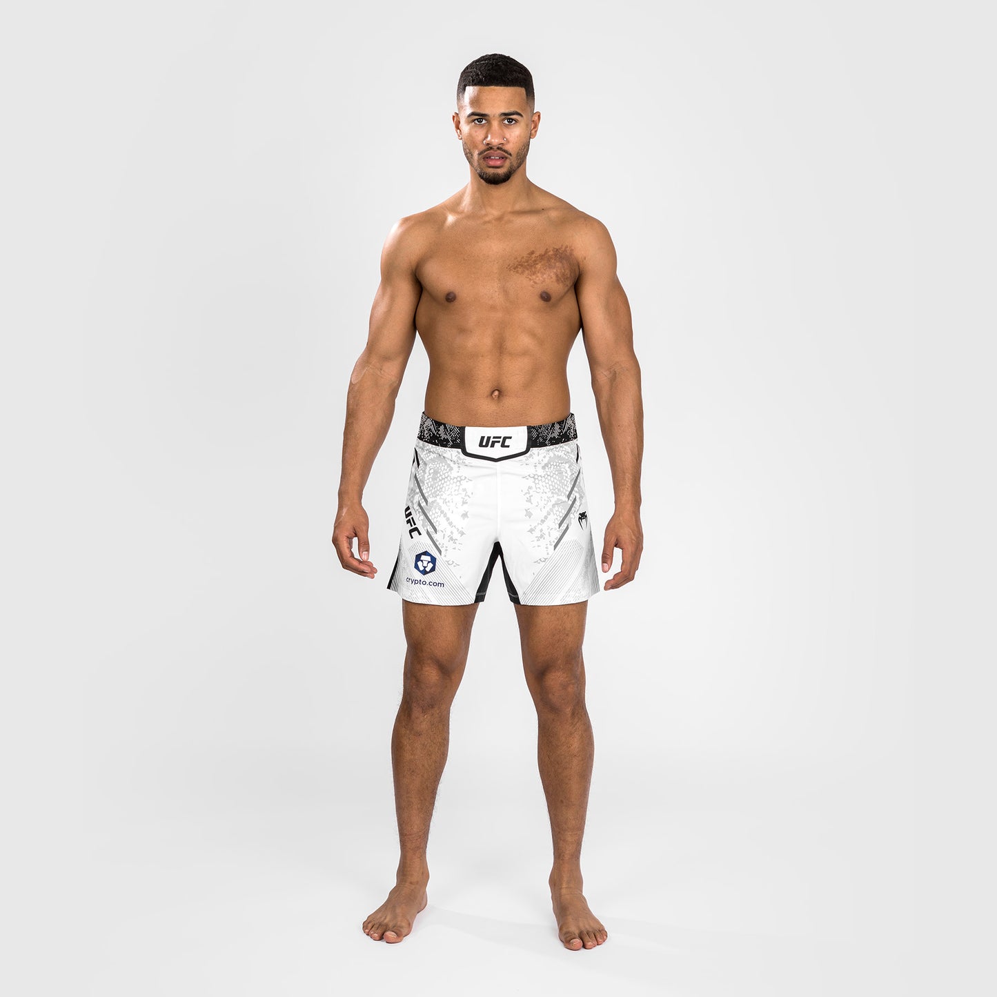 Short de combat personnalisé Coupe courte pour Hommes UFC Adrenaline by Venum Authentic Fight Night – Blanc - product-type_Shorts de MMA