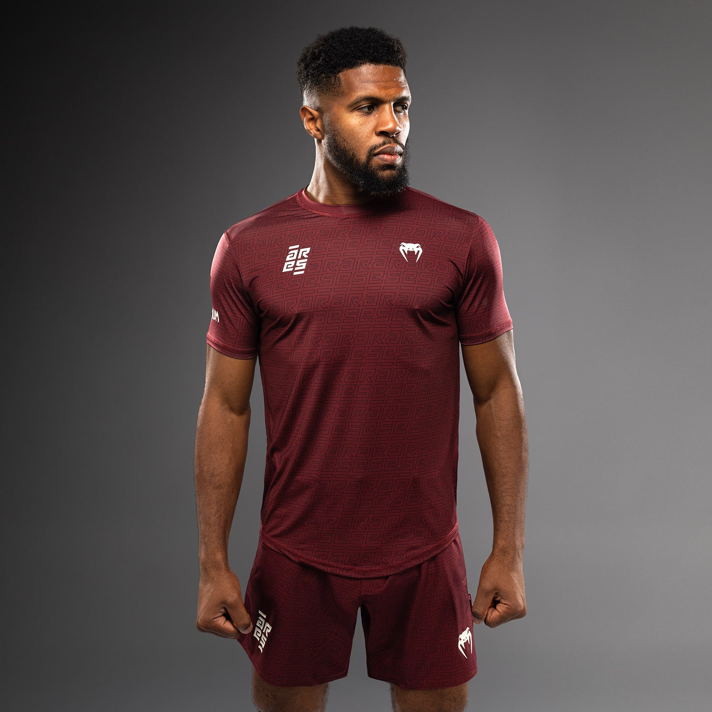 T-shirt Dry-tech pour Hommes Venum x Ares - Bordeaux - product-type_T-Shirts Dry Tech