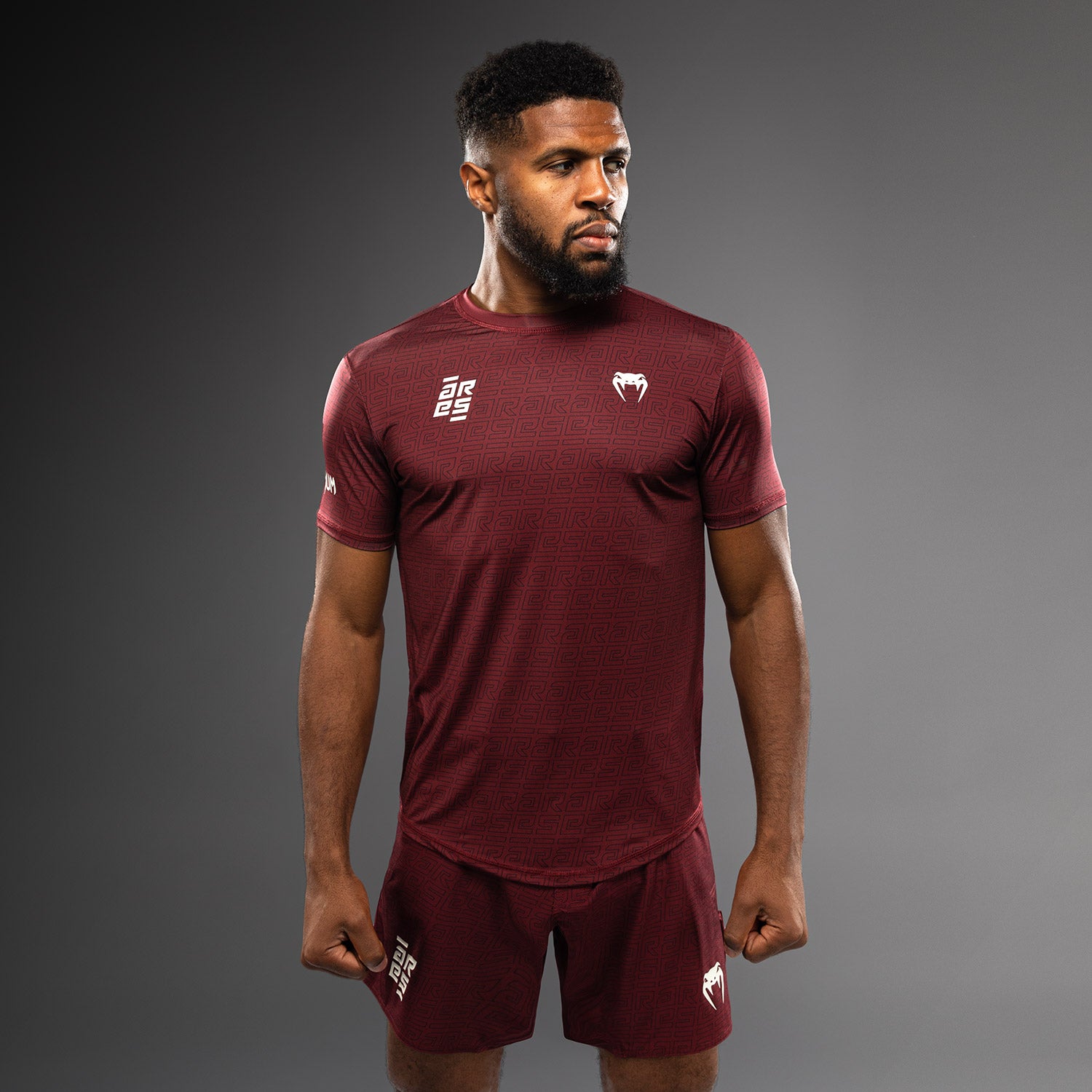 T-shirt Dry-tech pour Hommes Venum x Ares - Bordeaux - product-type_T-Shirts Dry Tech