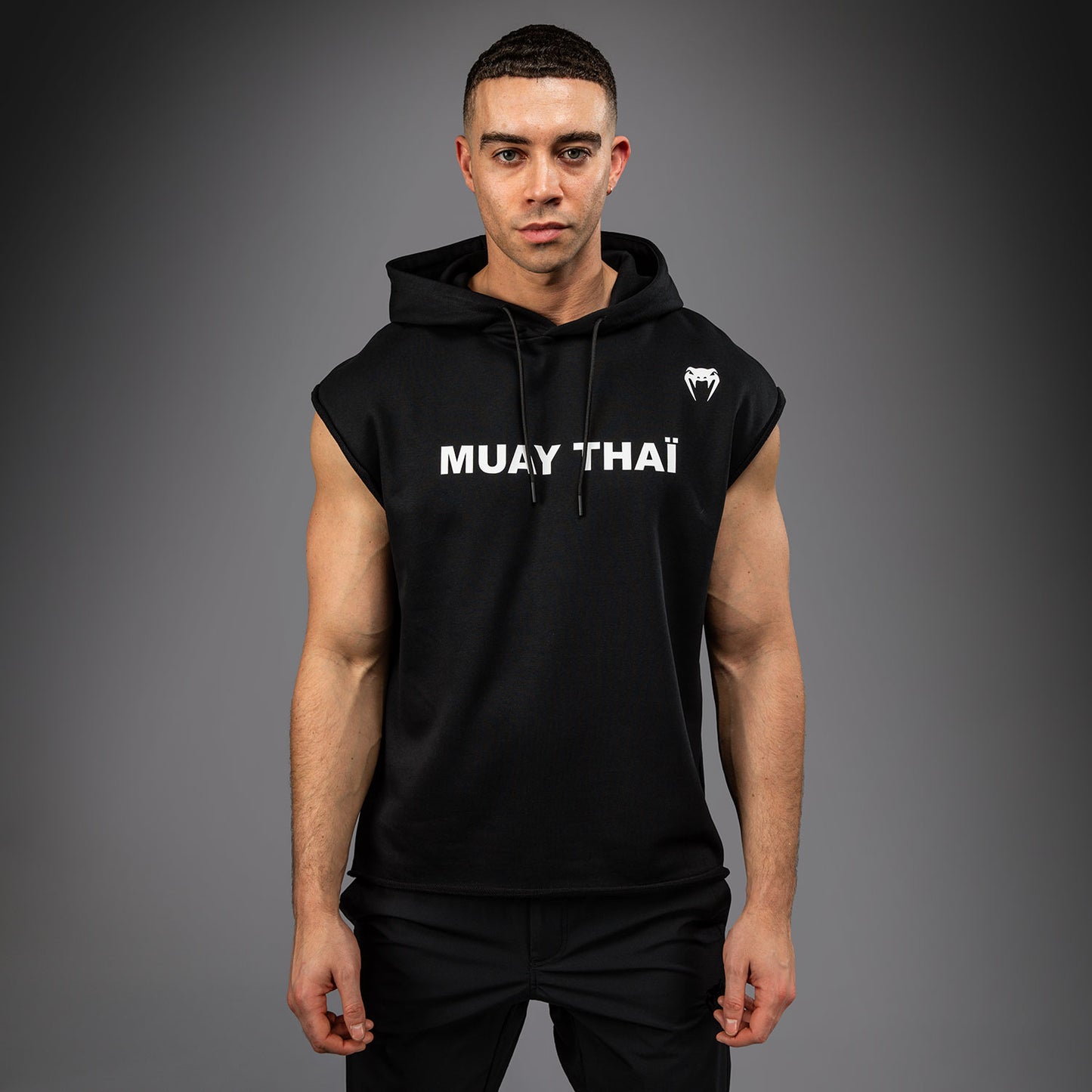Sweatshirt sans manches Venum Muay Thai VT - Noir/Blanc - product-type_Sweatshirts
