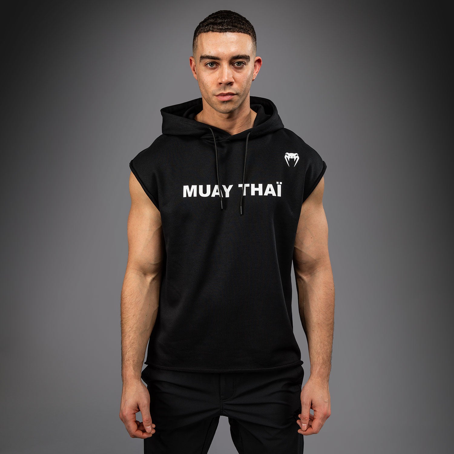 Sweatshirt sans manches Venum Muay Thai VT - Noir/Blanc - product-type_Sweatshirts