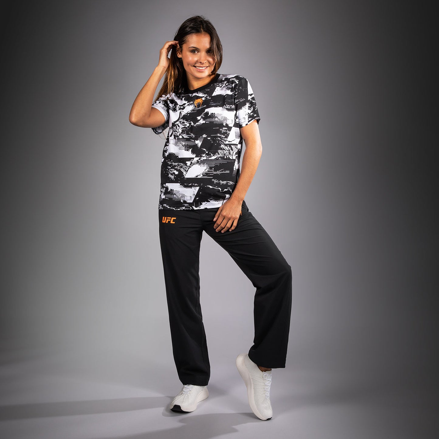 T-shirt manches courtes Femme UFC Zenith by Venum Authentic Fight Week - Blanc