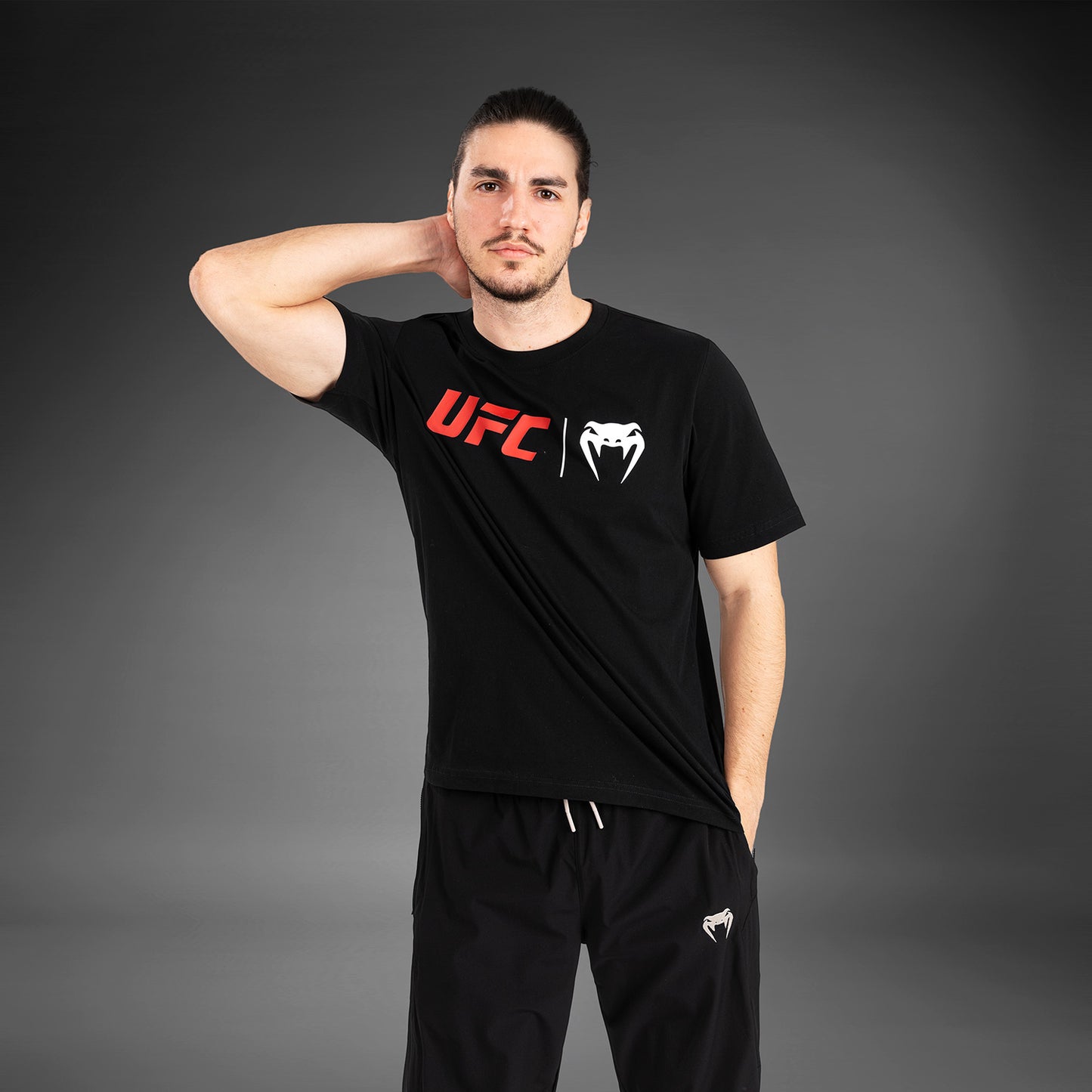T-Shirt UFC Venum Classic - Noir/Rouge - product-type_T-Shirts