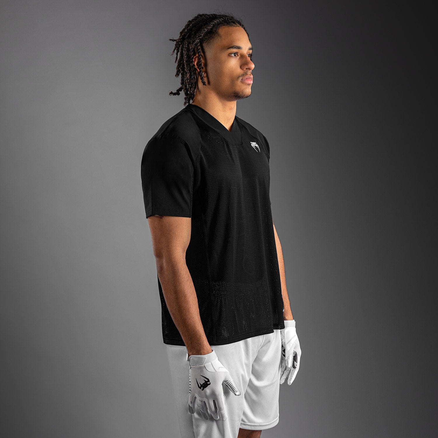 Maillot à manches Courtes Venum Elite Football - Noir - product-type_T-Shirts Dry Tech