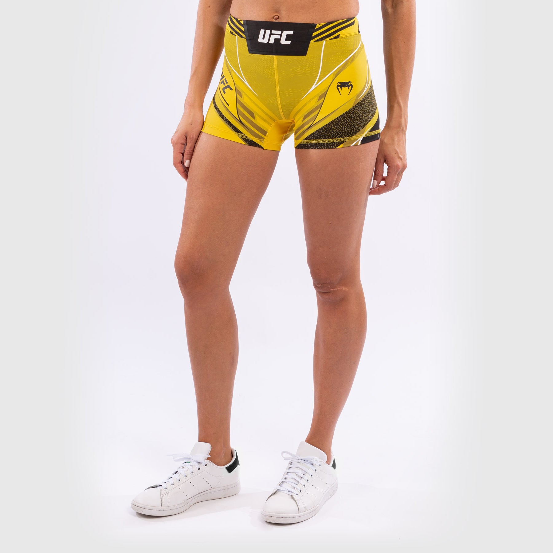 Short de compression pour Femmes UFC Venum Authentic Fight Night - Coupe Courte - Jaune - product-type_Shorts de compression