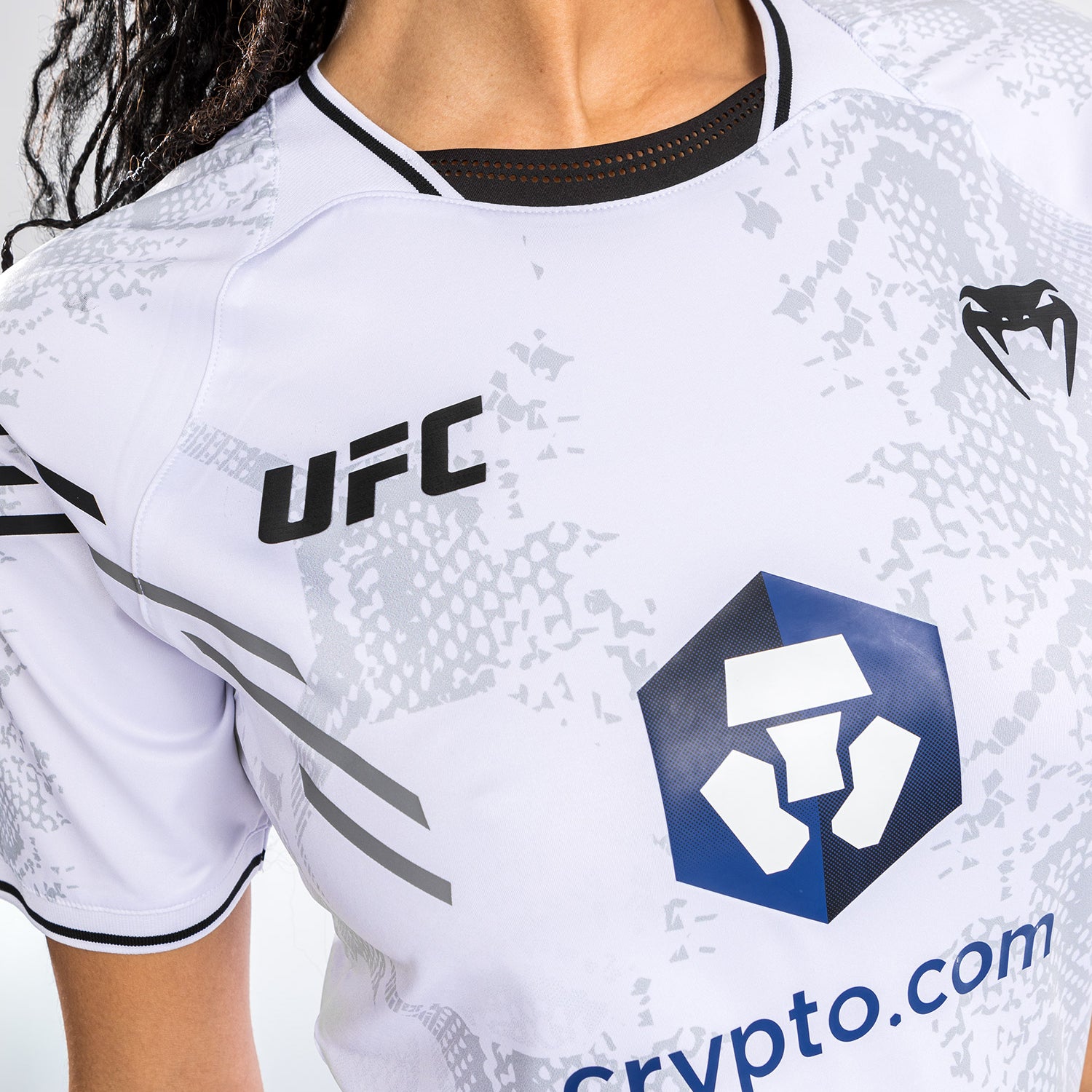 T-shirt Technique Personnalisé pour Femmes UFC Adrenaline by Venum Authentic Fight Night - Blanc - product-type_T-Shirts Dry Tech