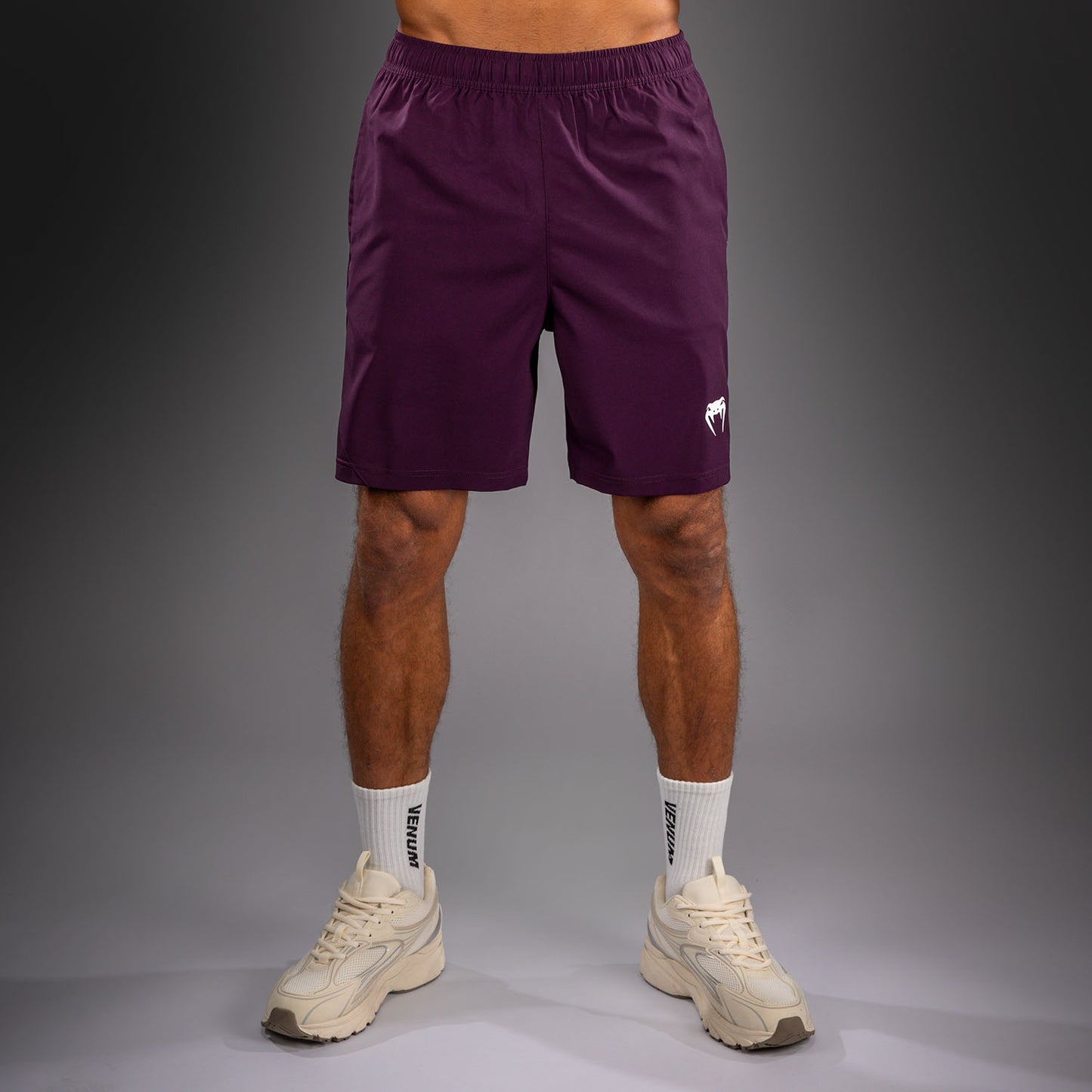 Short d'entraînement Venum Contender - Violet foncé/Blanc