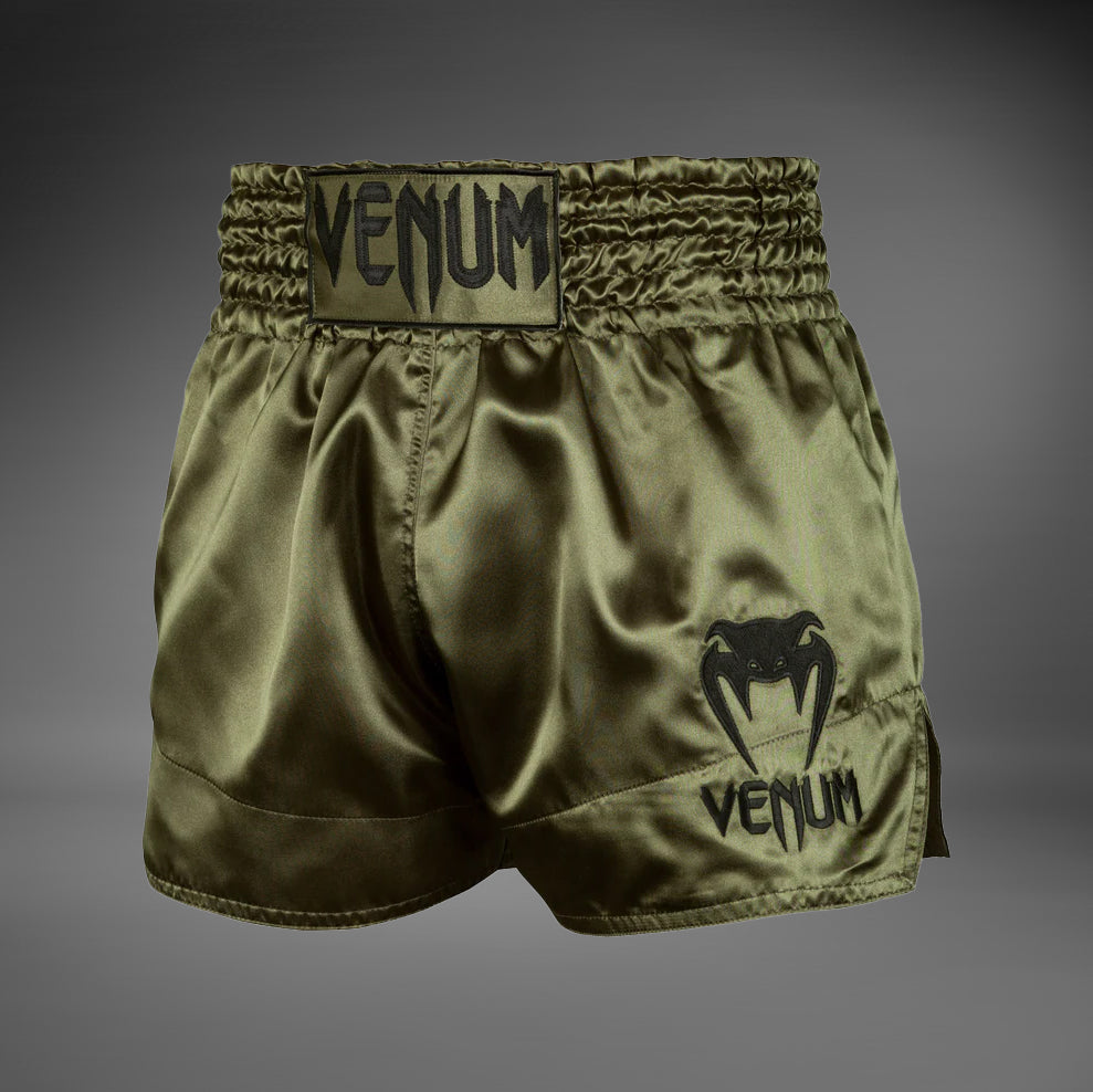 Venum Classic Muay Thai Short - Khaki/Noir - product-type_Shorts de Muay Thai