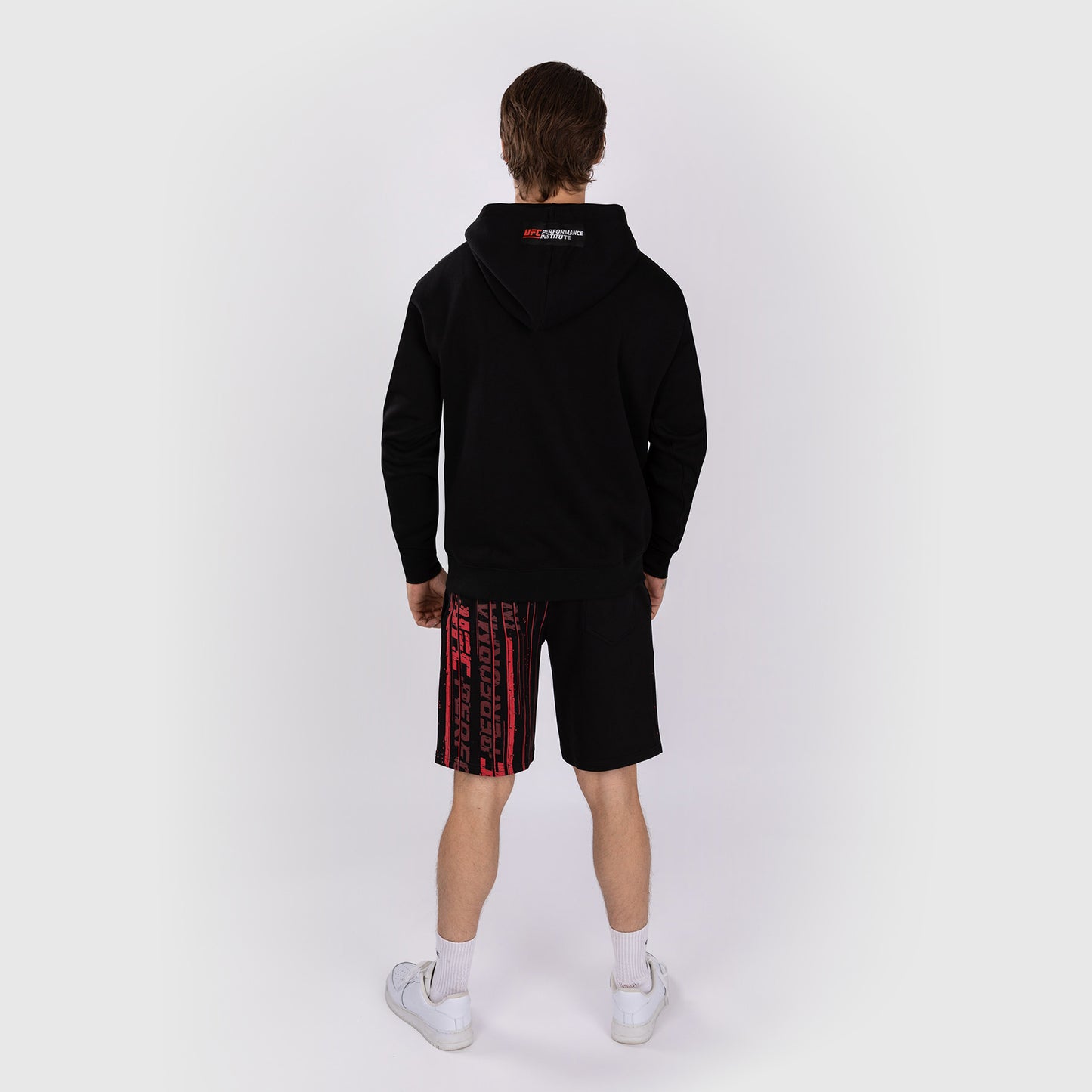 Sweatshirt à Capuche pour Hommes UFC Venum Performance Institute 2.0 - Noir/Rouge - product-type_Sweatshirts