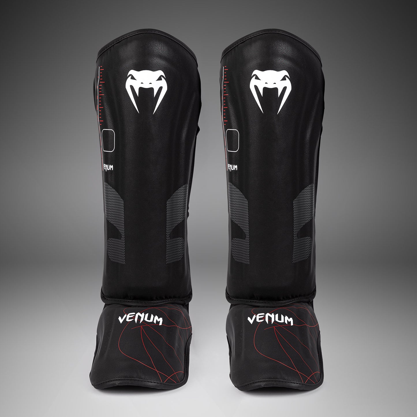 Protège-Tibias Venum Tactical XT- Noir/Rouge Feu - product-type_Protège-tibias