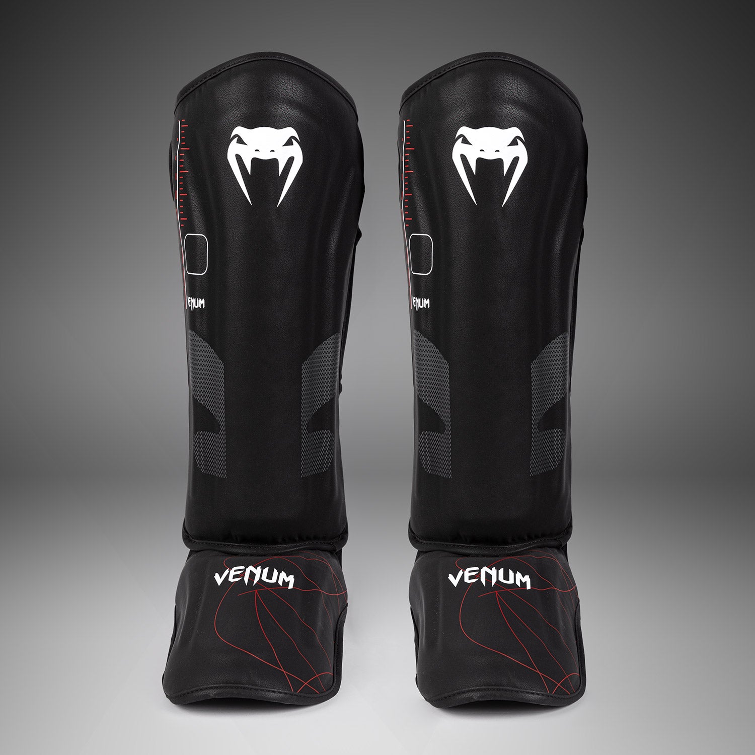 Protège-Tibias Venum Tactical XT- Noir/Rouge Feu - product-type_Protège-tibias