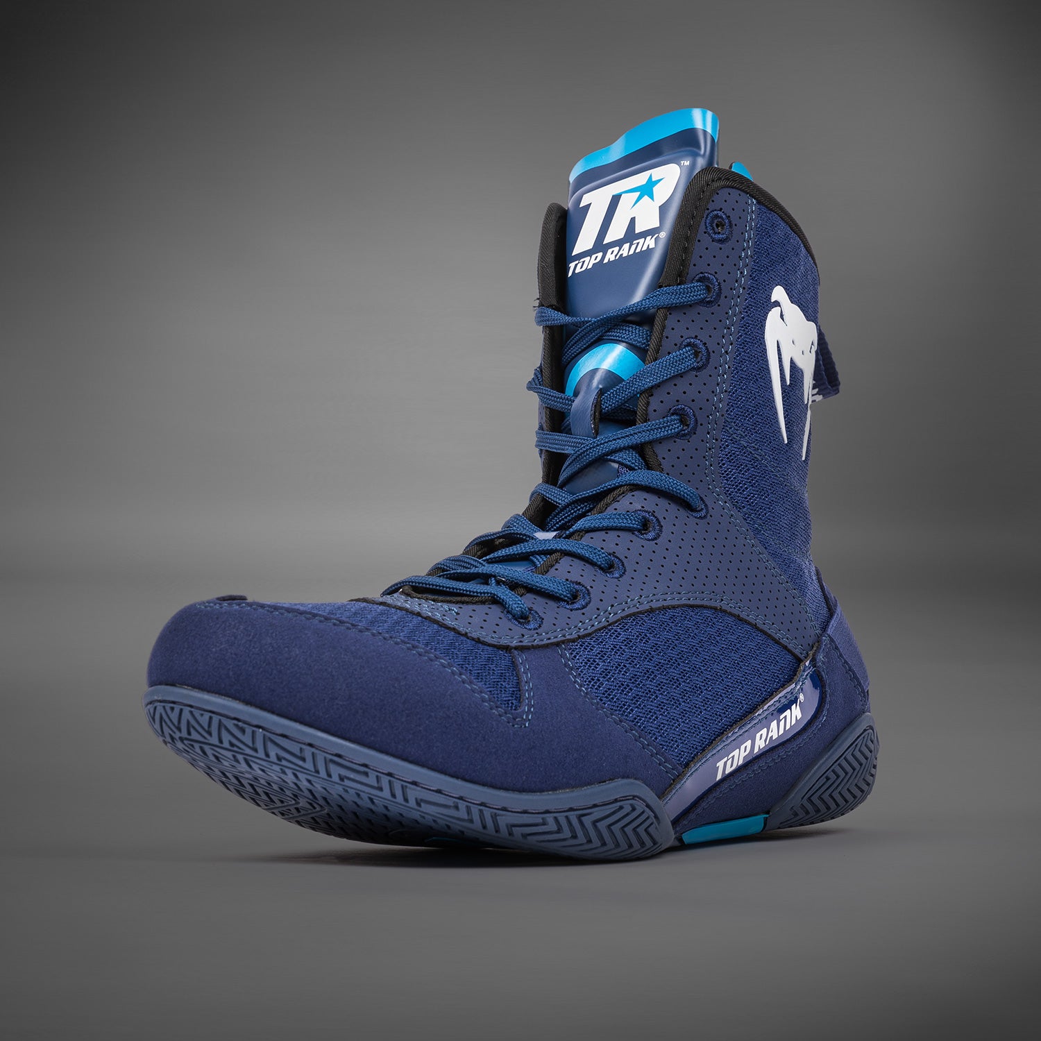 Chaussures de Boxe Venum x Top Rank Original - Bleu Marine - product-type_Chaussures de boxe