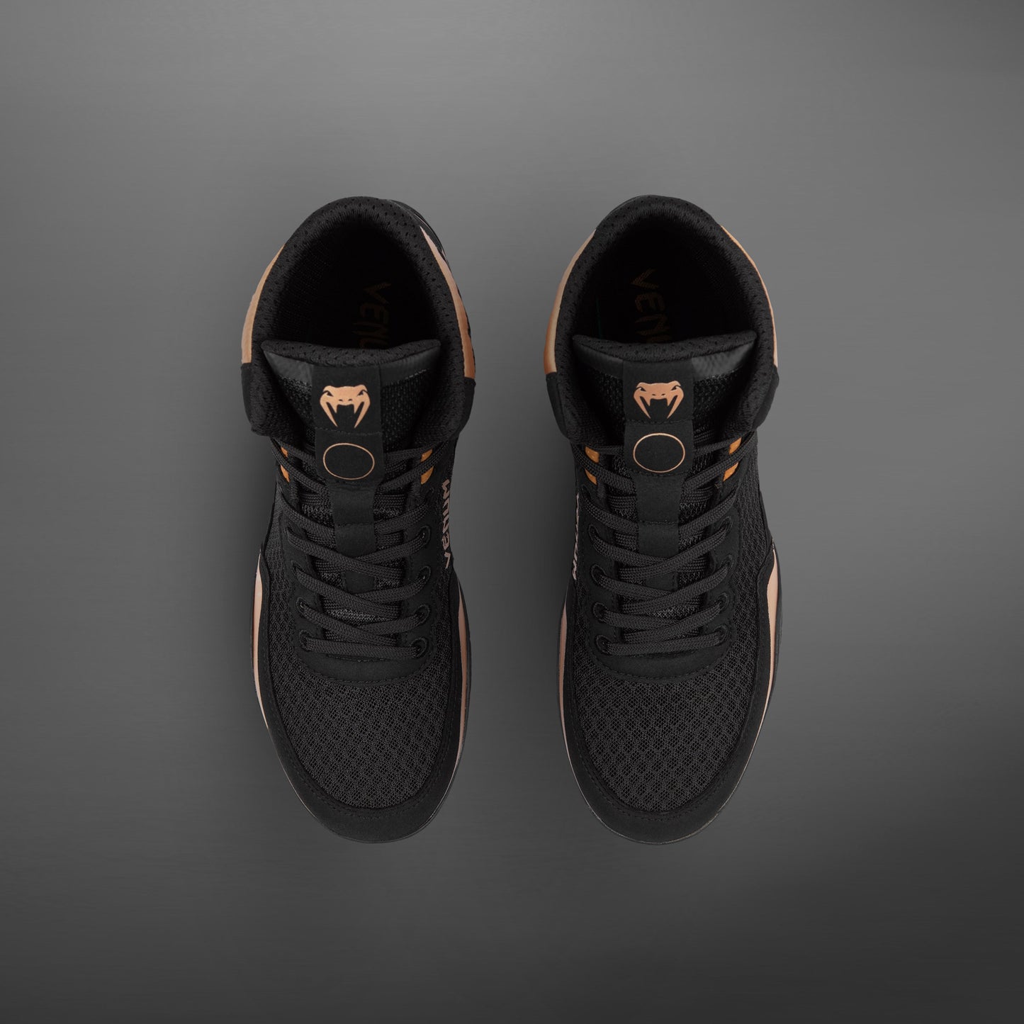 Chaussures de lutte Venum Elite - Noir/Bronze - product-type_chaussures de lutte