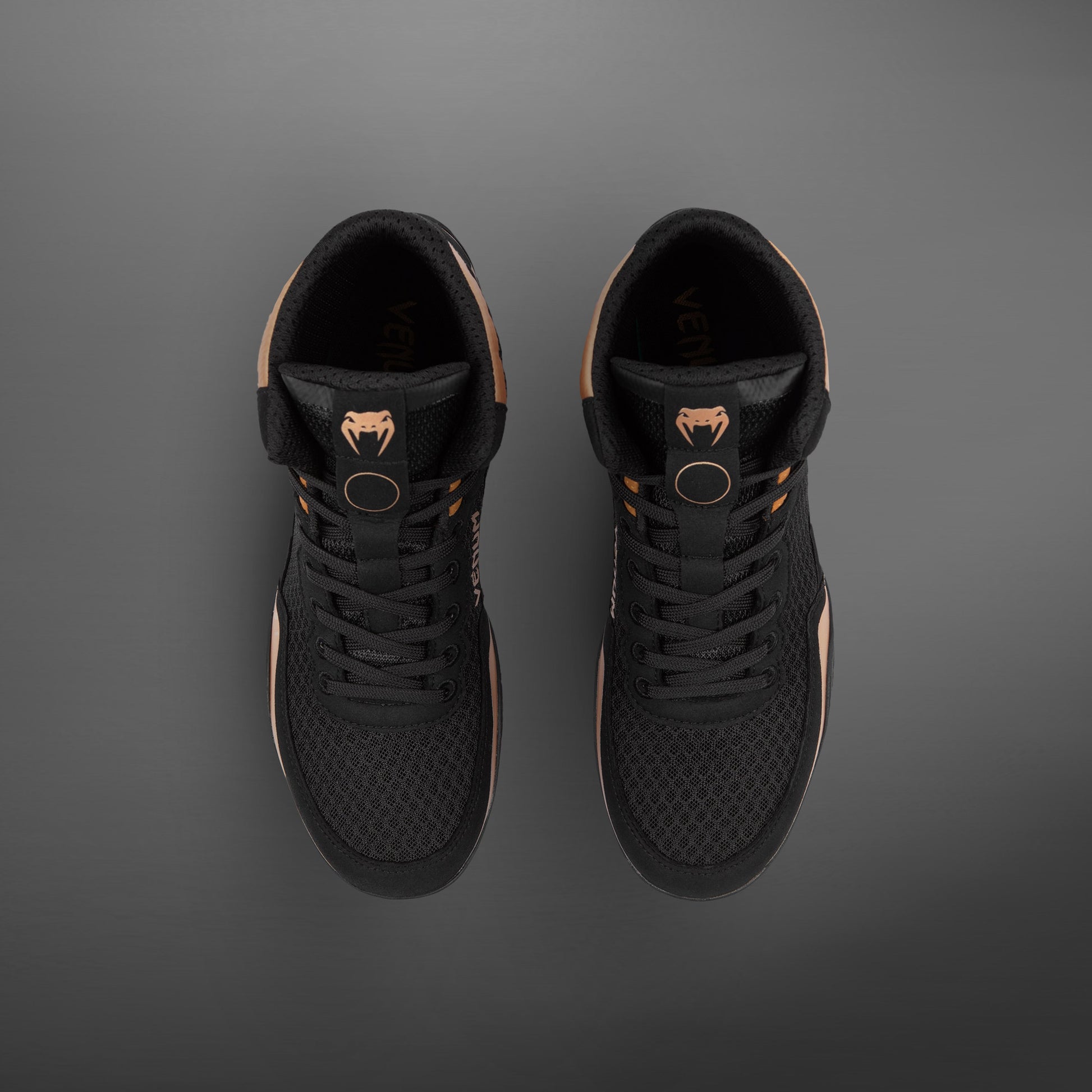Chaussures de lutte Venum Elite - Noir/Bronze - product-type_chaussures de lutte