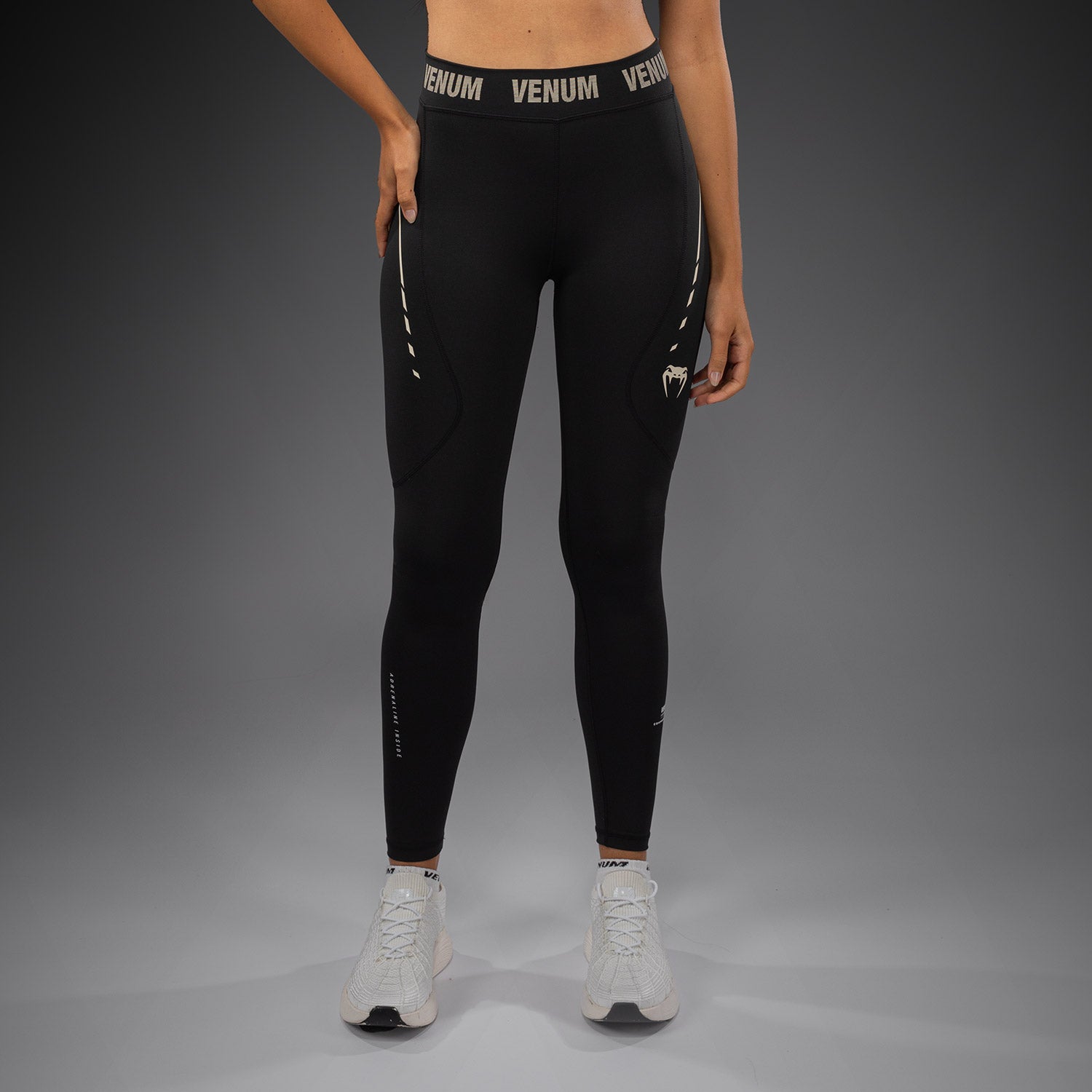Legging Femme Venum Adrenaline – Noir/Ivoire - product-type_Leggings