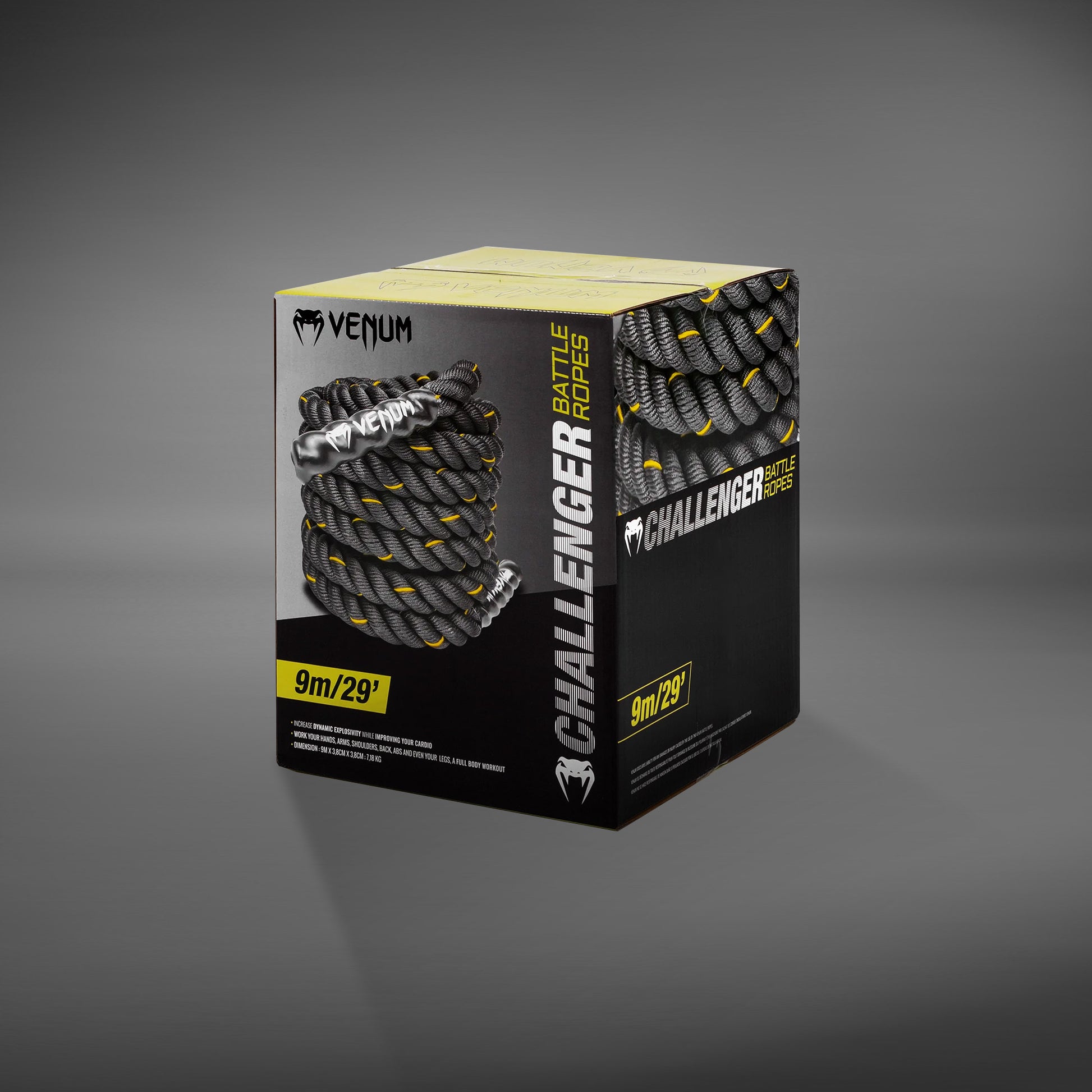 Battle Rope Venum Challenger 9m - Noir - product-type_Battle Rope