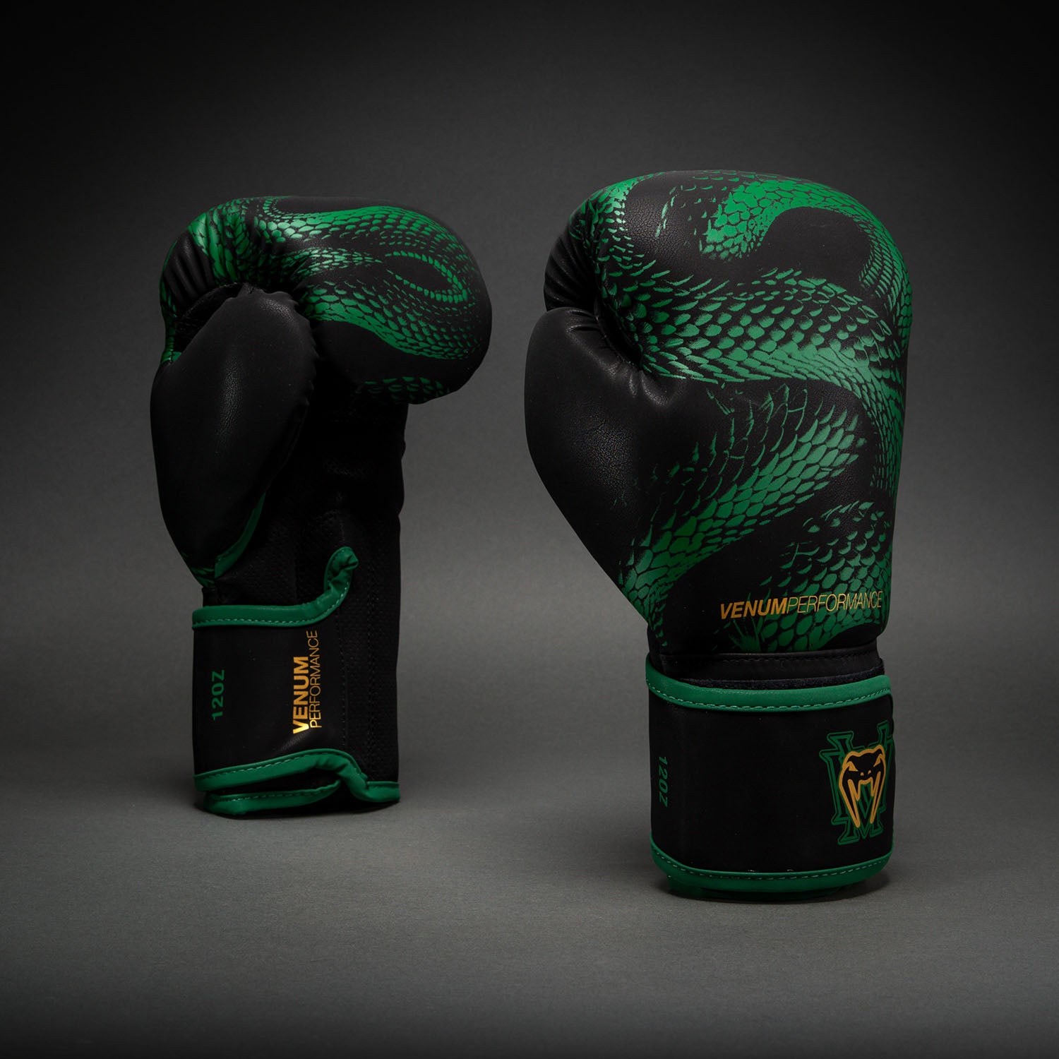 Gants de Boxe Venum Matupa - Noir/Vert/Or - product-type_Gants de boxe