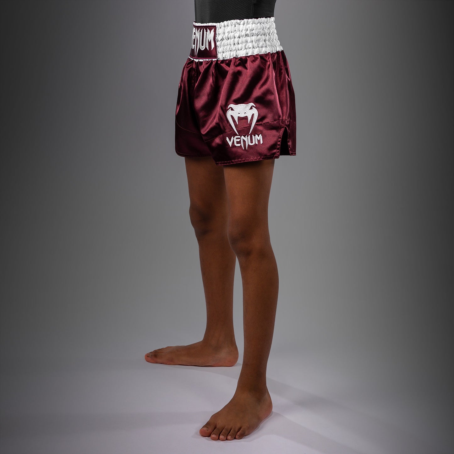 Short de Muay Thaï Venum Classic pour Enfant – Bordeaux - product-type_Shorts de Muay Thai