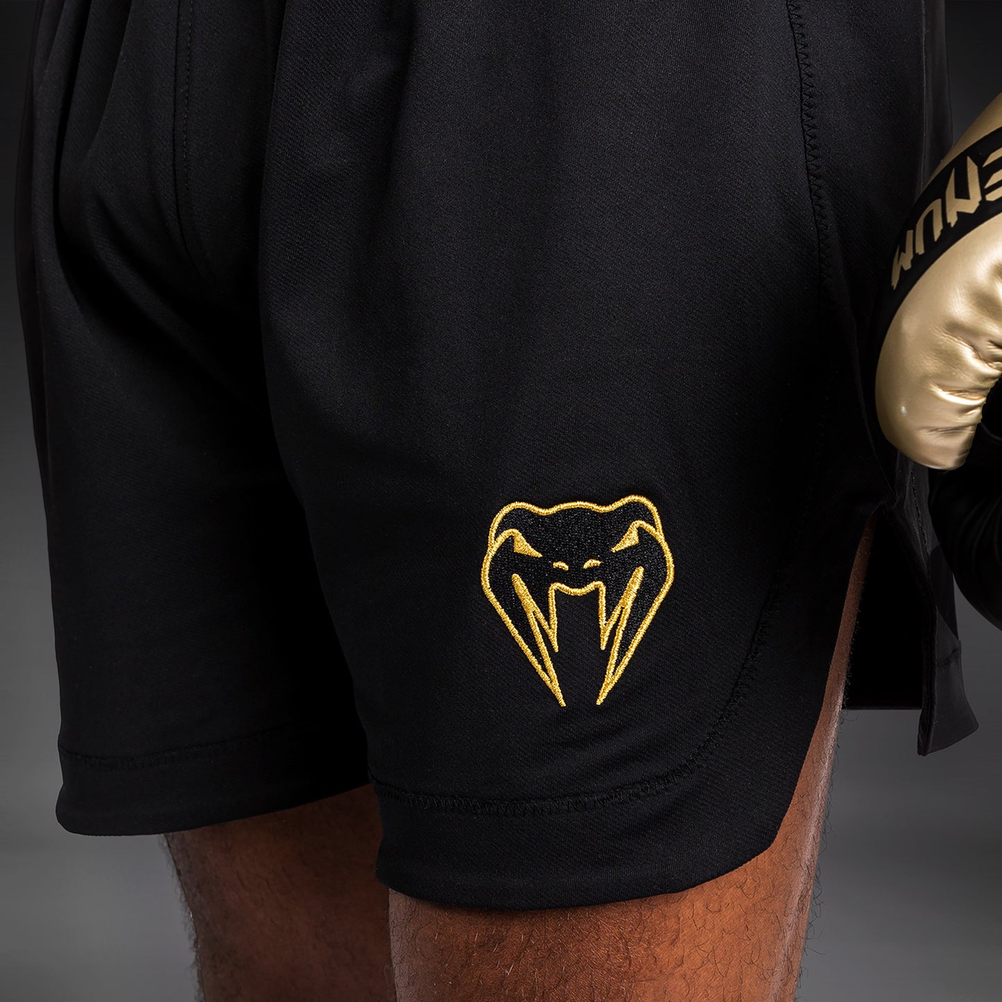 Short de boxe Venum Classic - Noir/Or - product-type_Shorts de boxe
