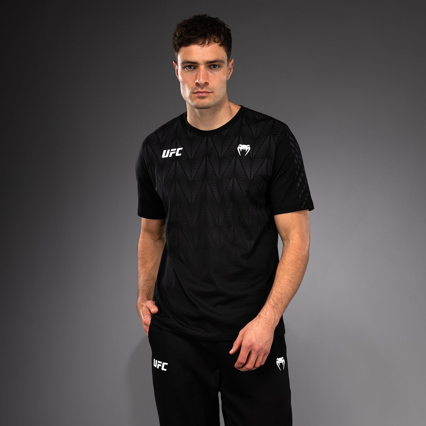 T-shirt Homme UFC Zenith by Venum Replica - Noir