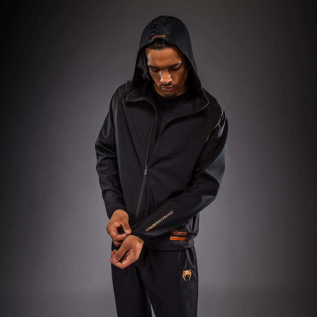 Veste de survêtement Venum G-Fit Revolution - Noir/Cuivre