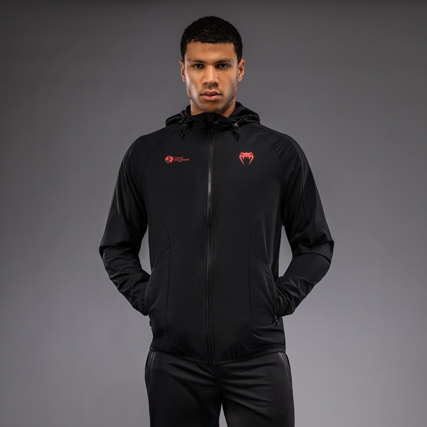 Veste Venum x Roger Gracie Signature - Noir/Rouge - product-type_Vestes
