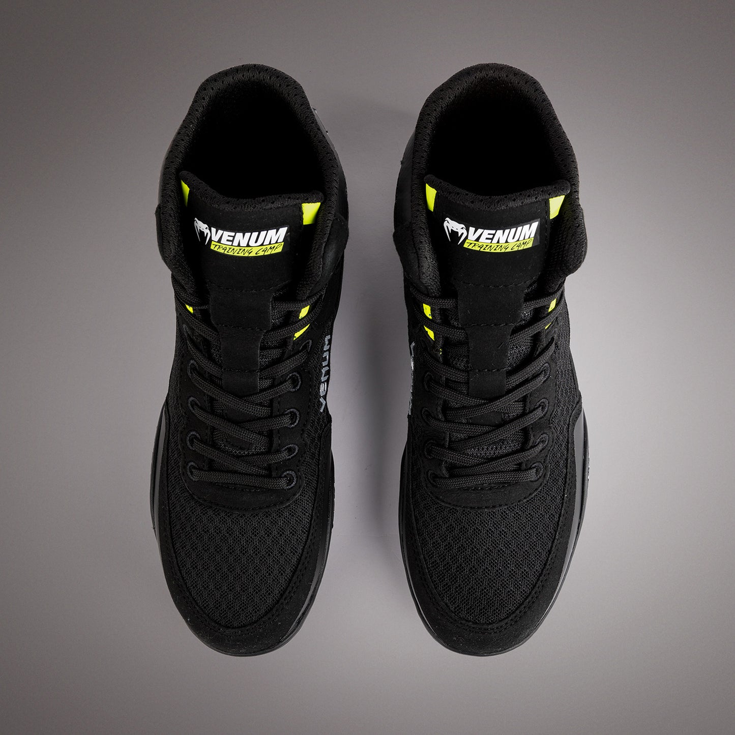 Chaussures de lutte Venum Training Camp 4.0 - Noir/Vert Néon - product-type_chaussures de lutte