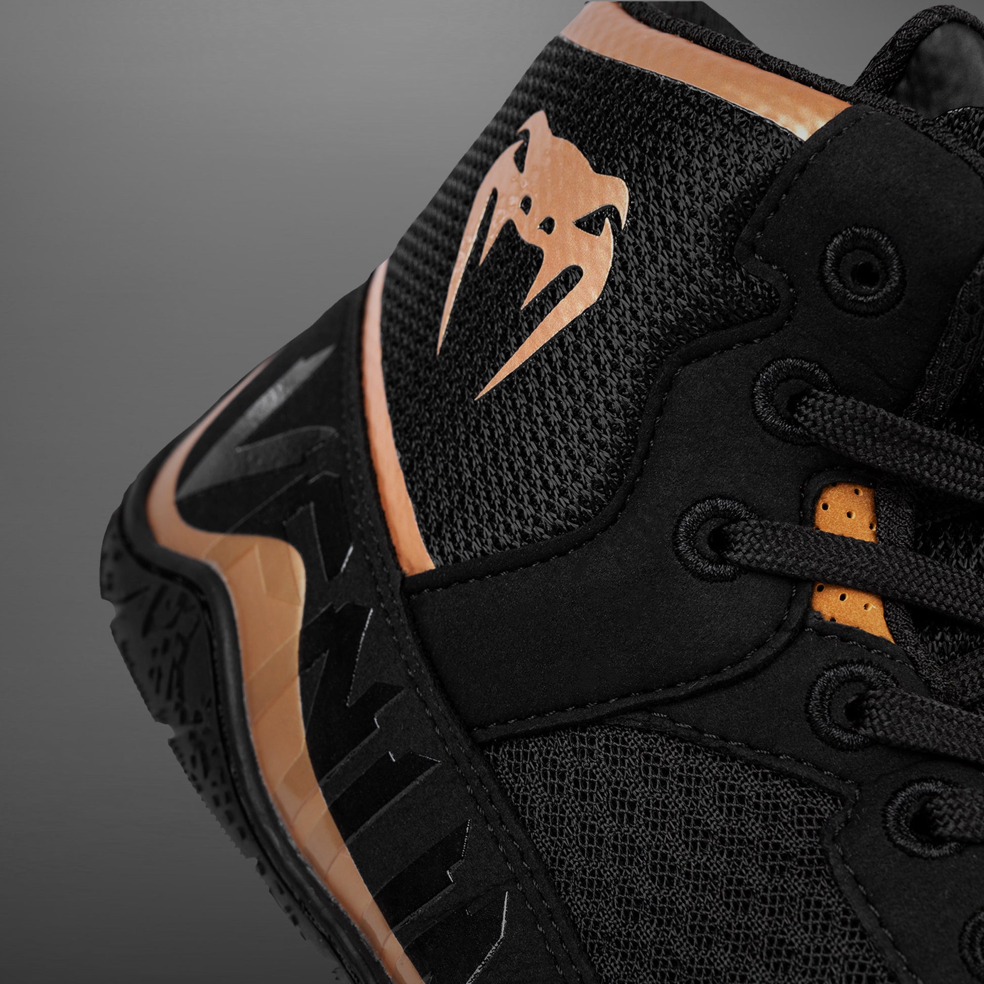 Chaussures de lutte Venum Elite - Noir/Bronze - product-type_chaussures de lutte
