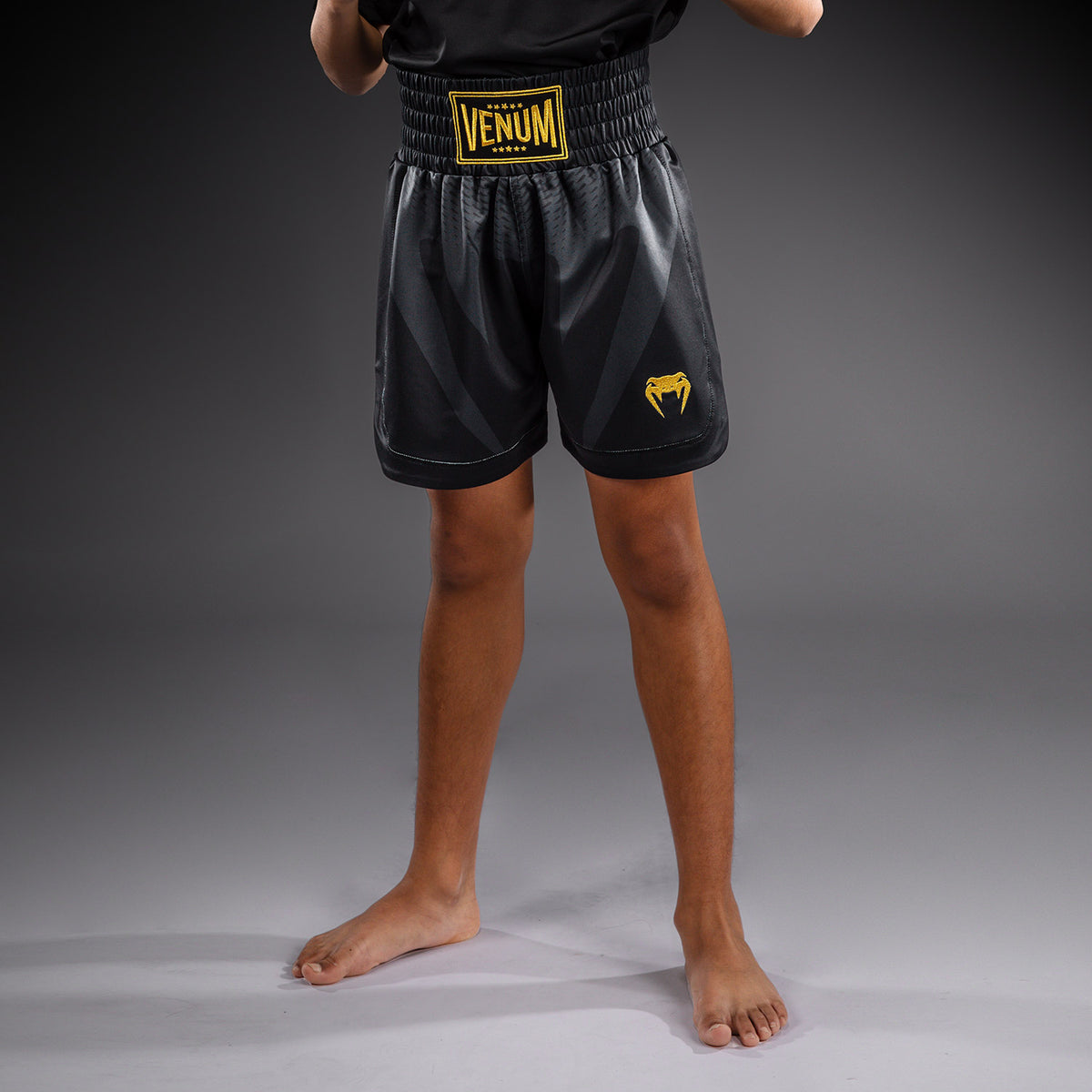 Short de boxe pour Enfant Venum Attack - Noir/Or