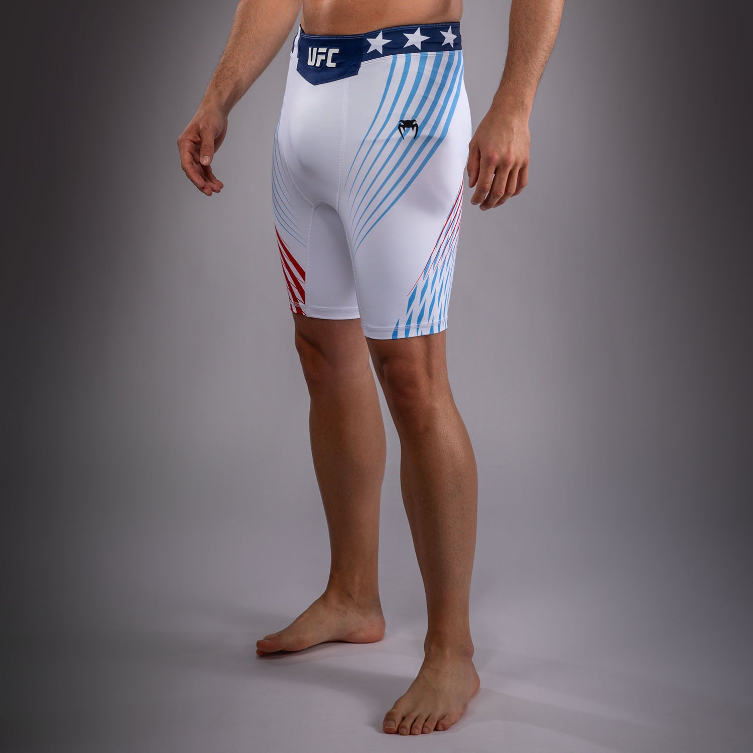 Official UFC Freedom 250 by Venum Authentic Fight Night Short Vale Tudo pour homme - Blanc - product-type_Shorts de compression