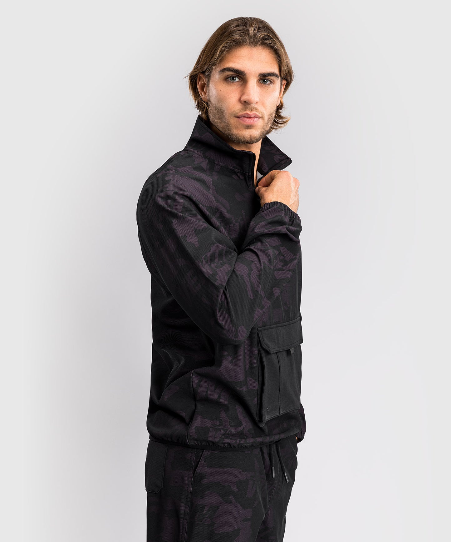 Veste de Survêtement Pour Hommes Venum Trooper - Noir/Violet - product-type_Sweatshirts
