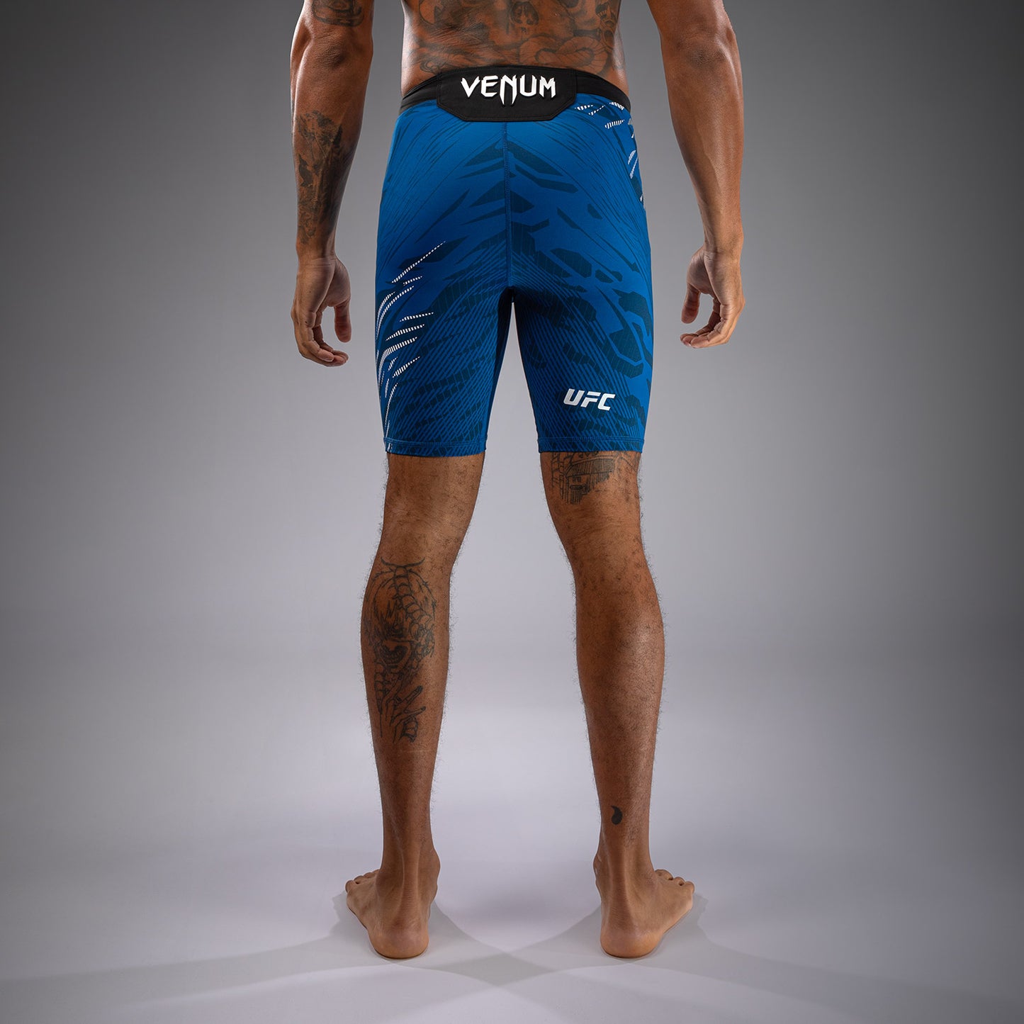 Shorts Vale Tudo pour Hommes UFC Fusion by Venum Personnalisé Authentic Fight Night - Bleu - product-type_Shorts de MMA