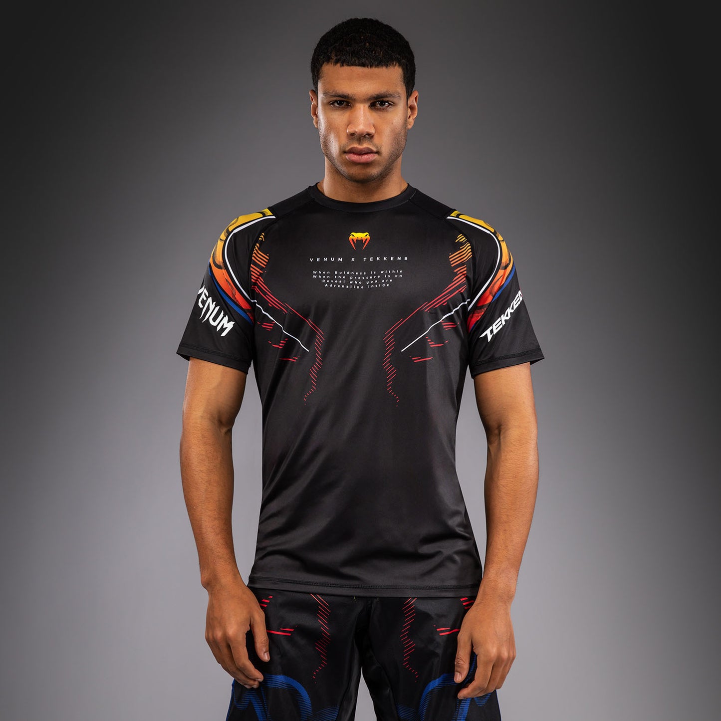 T-shirt Dry Tech Yoshimitsu Venum x TEKKEN 8 - Noir/Orange - product-type_T-Shirts Dry Tech