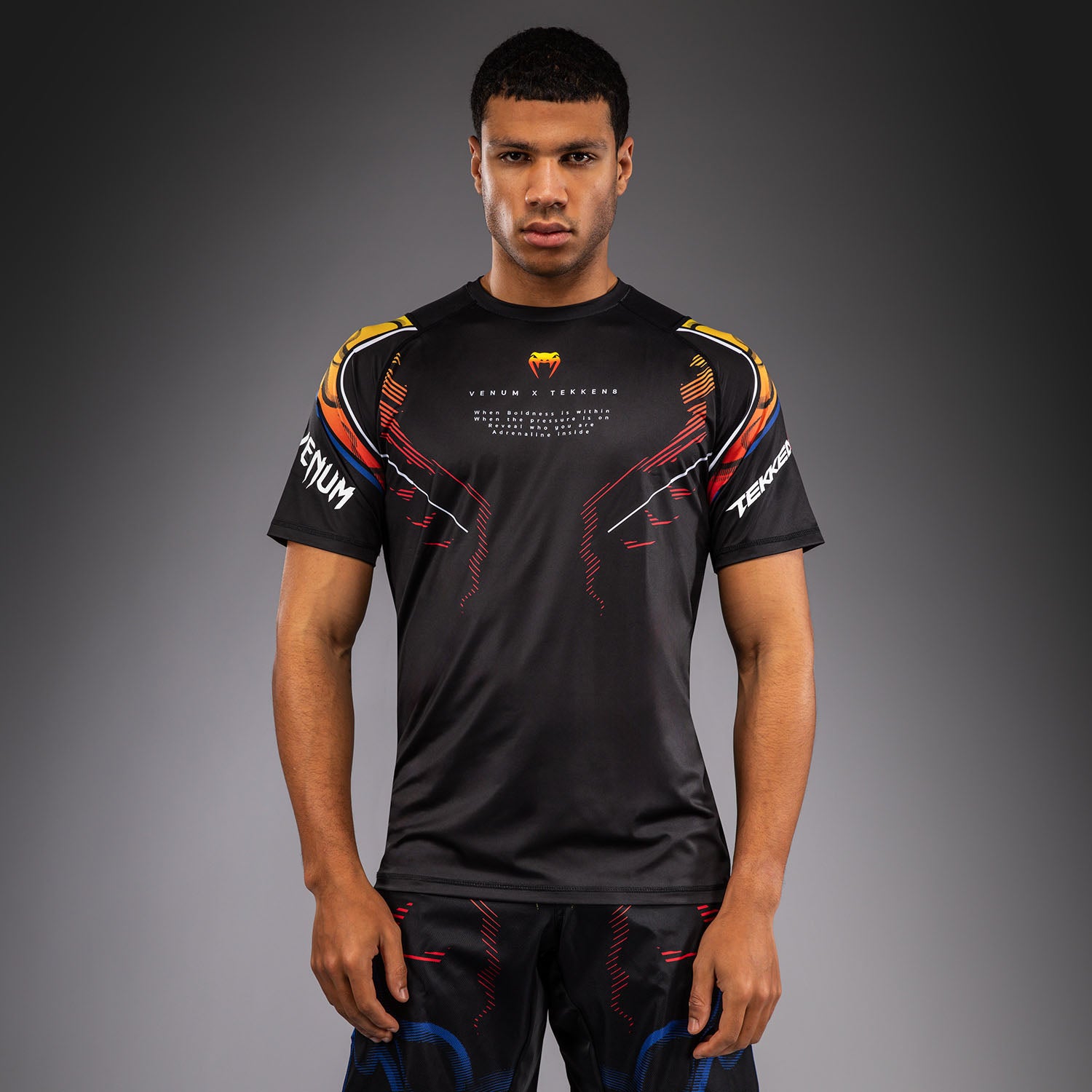 T-shirt Dry Tech Yoshimitsu Venum x TEKKEN 8 - Noir/Orange - product-type_T-Shirts Dry Tech