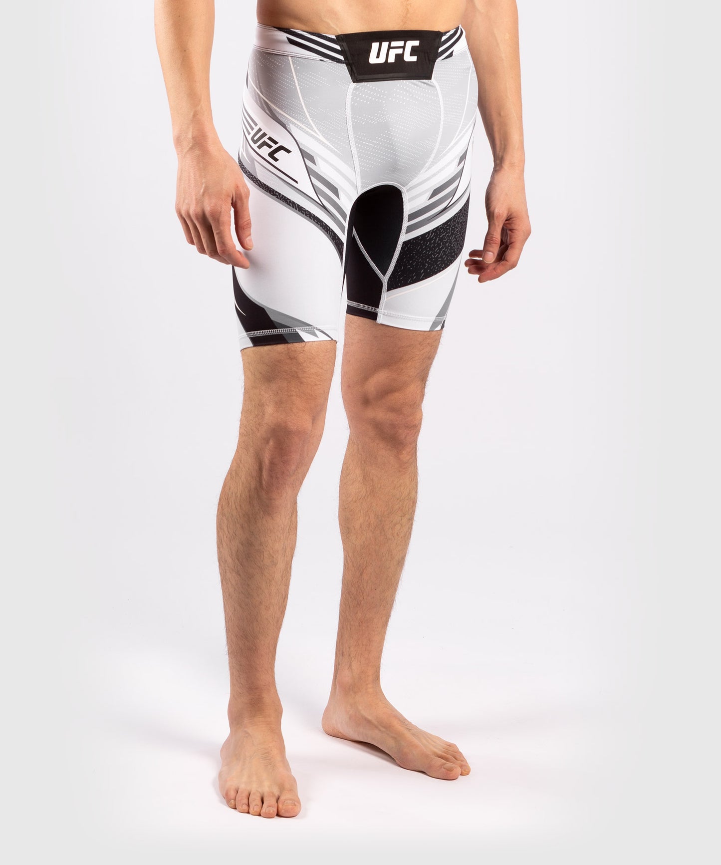 Short de Vale tudo Homme UFC Venum Authentic Fight Night - Coupe Longue - Blanc - product-type_Shorts de compression