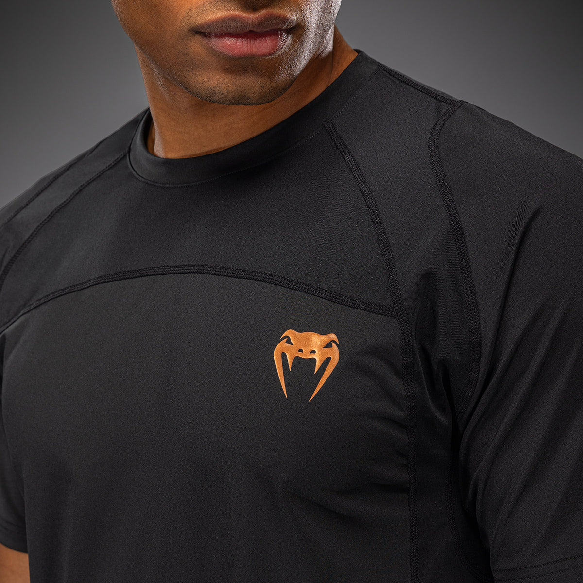 T-shirt Dry Tech Venum G-Fit Revolution - Noir/Cuivre