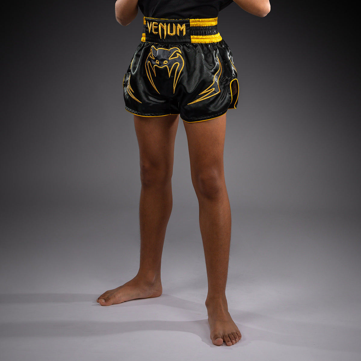Short de Muay Thai Pour Enfant Venum Bangkok Fury - Noir/Or