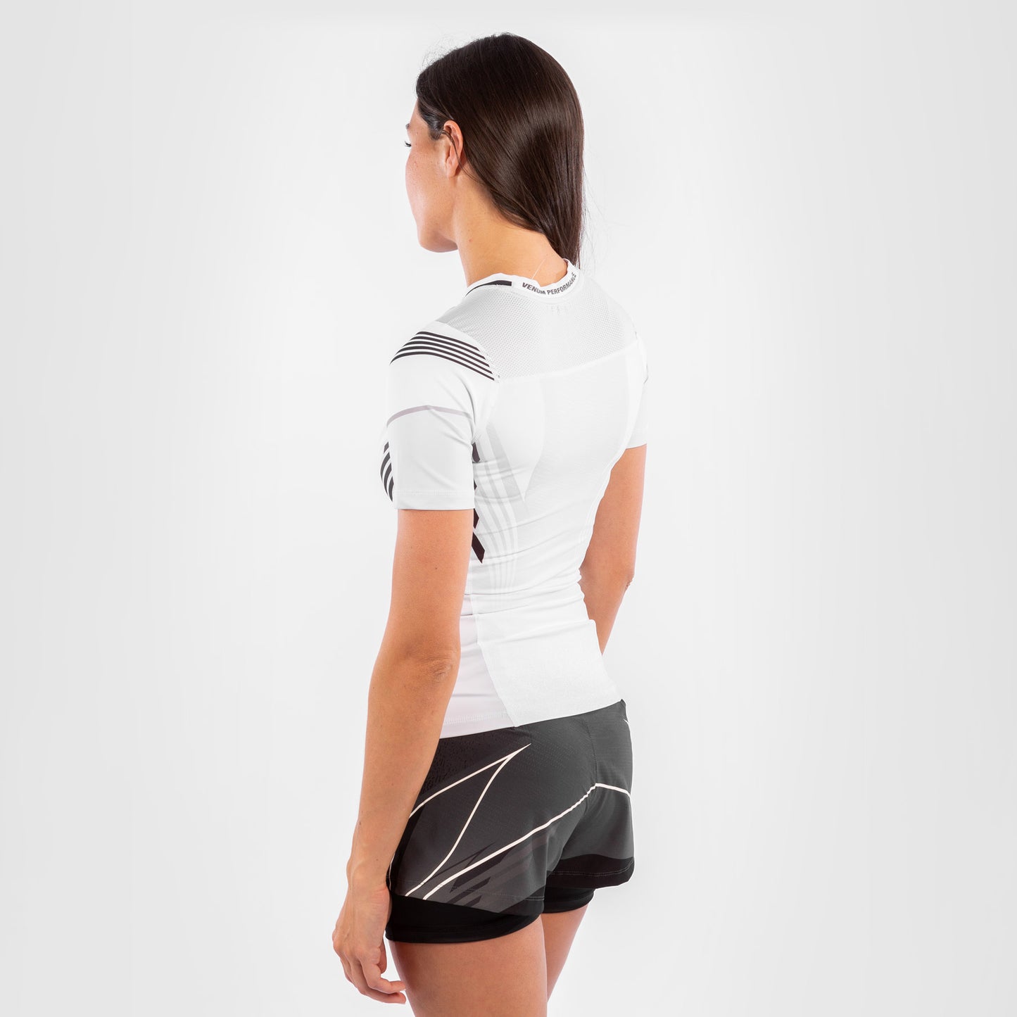 T-shirt de compression Femme UFC Venum Authentic Fight Night - Blanc