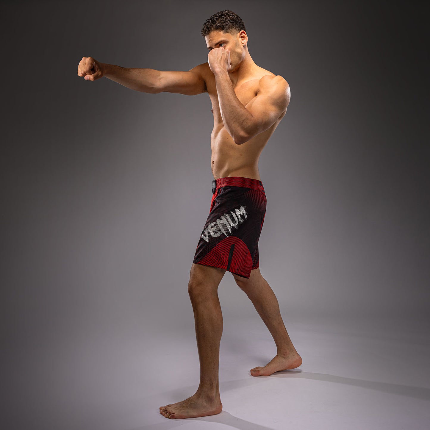 Short de Combat Venum Galactic 3.0 - Rouge/Argent