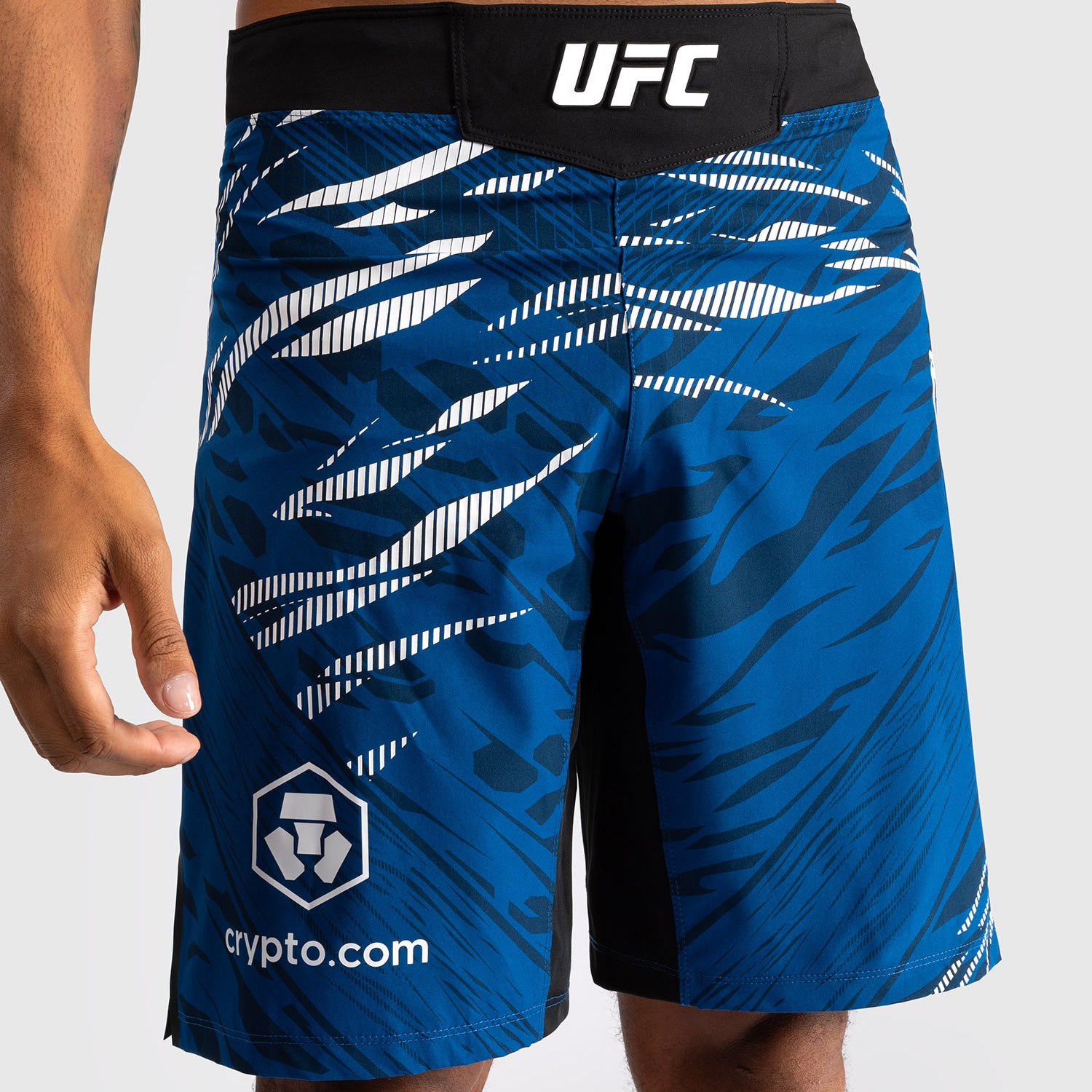 Shorts de Combat pour Hommes UFC Fusion by Venum Personnalisé Authentic Fight Night - Coupe Longue - Bleu - product-type_Shorts de MMA