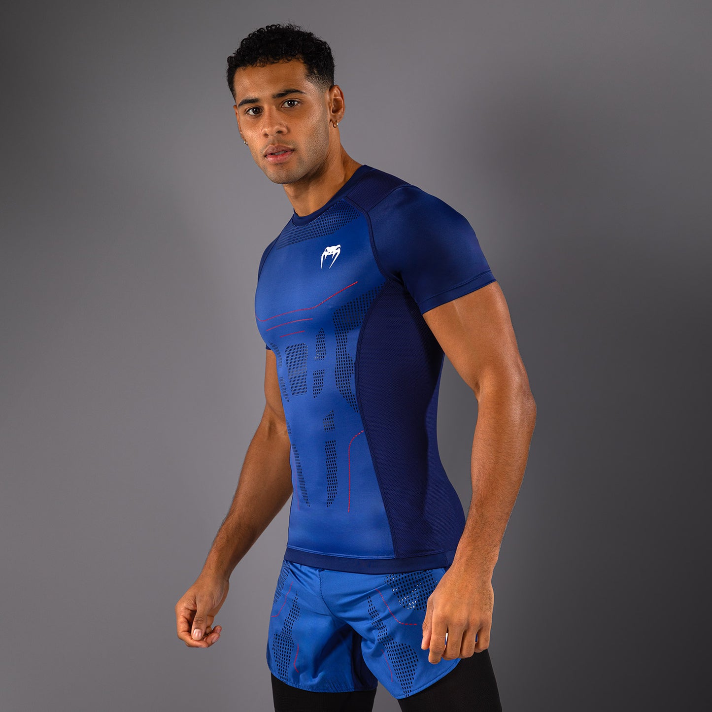 Rashguard Venum Technical 3.0 - Bleu Nuit - product-type_T-Shirts de Compression