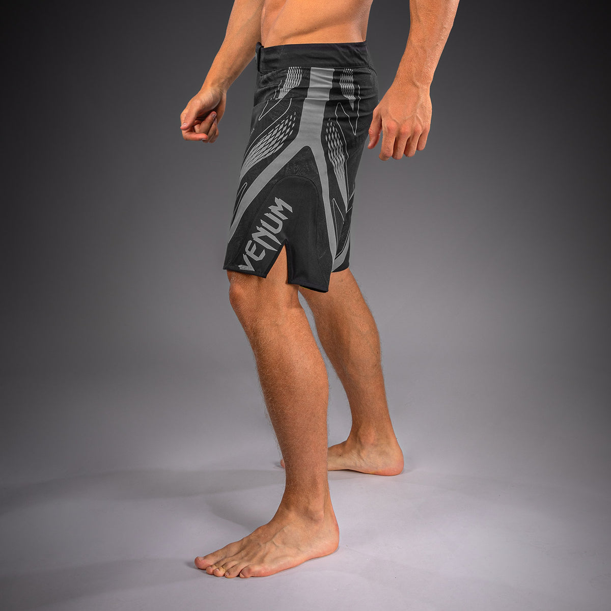 Short de MMA Venum Amazonia Reborn - Noir/Gris